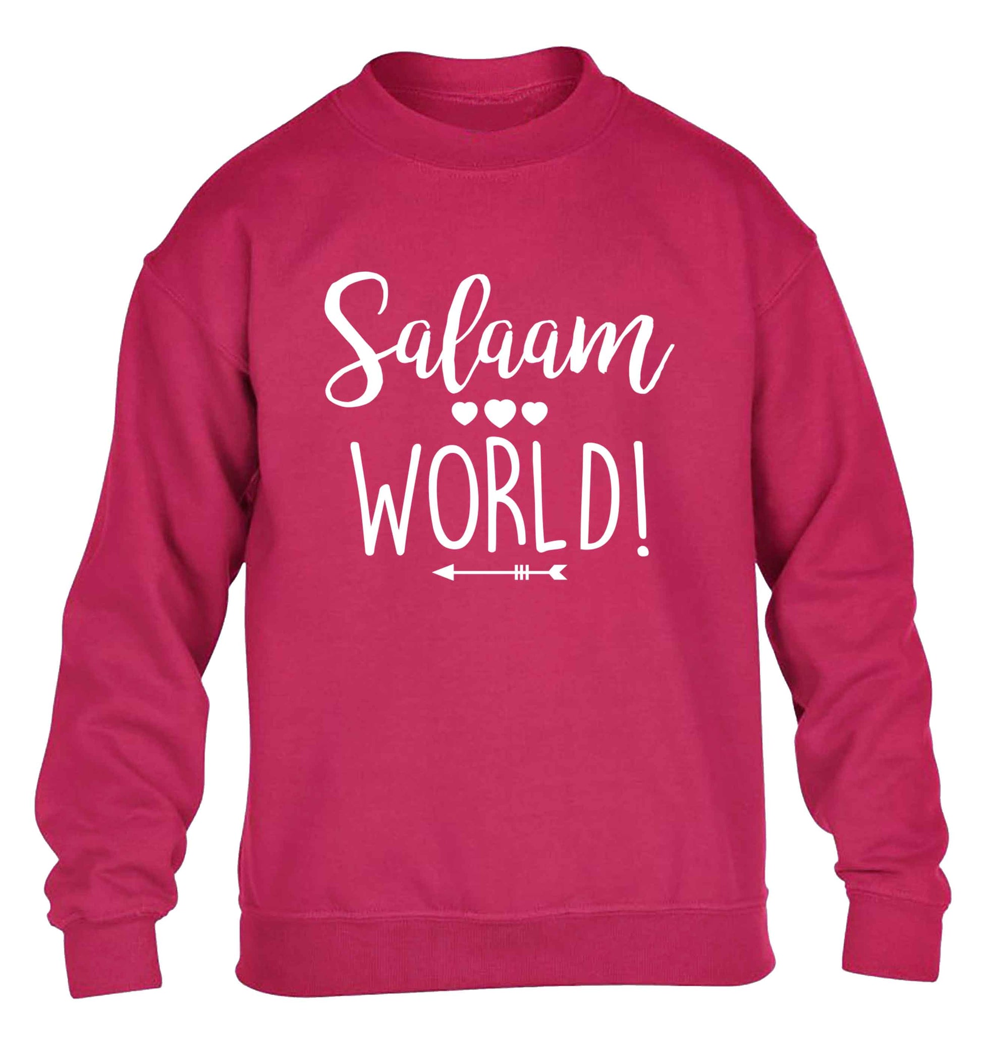 Salaam world children's pink sweater 12-13 Years