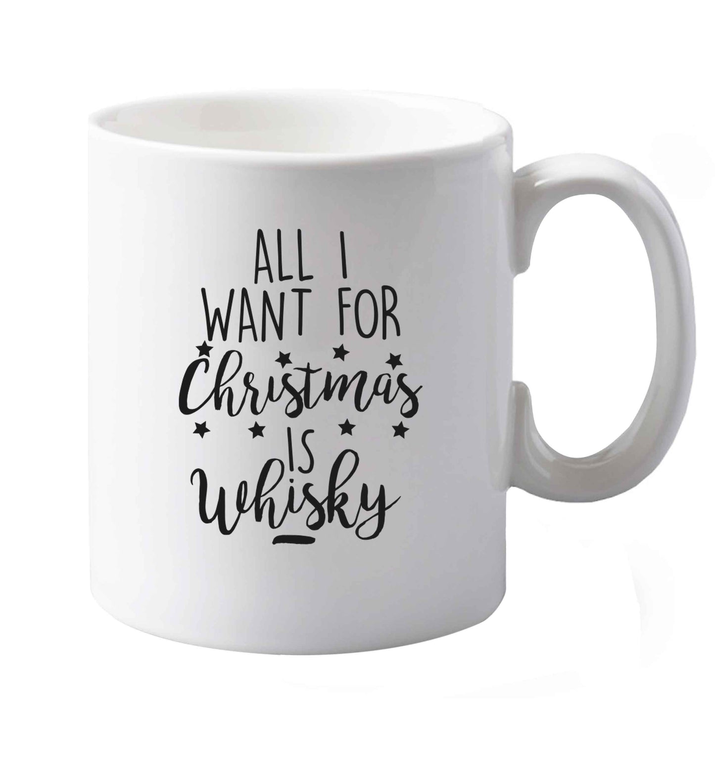 10 oz Save Water Drink Whisky ceramic mug both sides