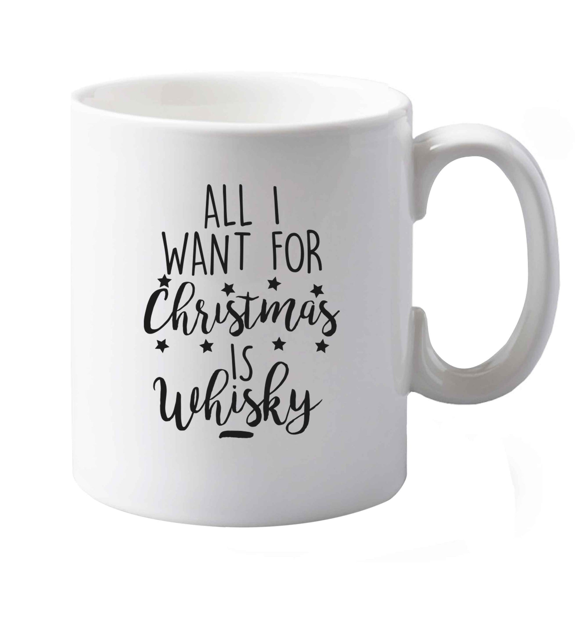 10 oz Save Water Drink Whisky ceramic mug both sides