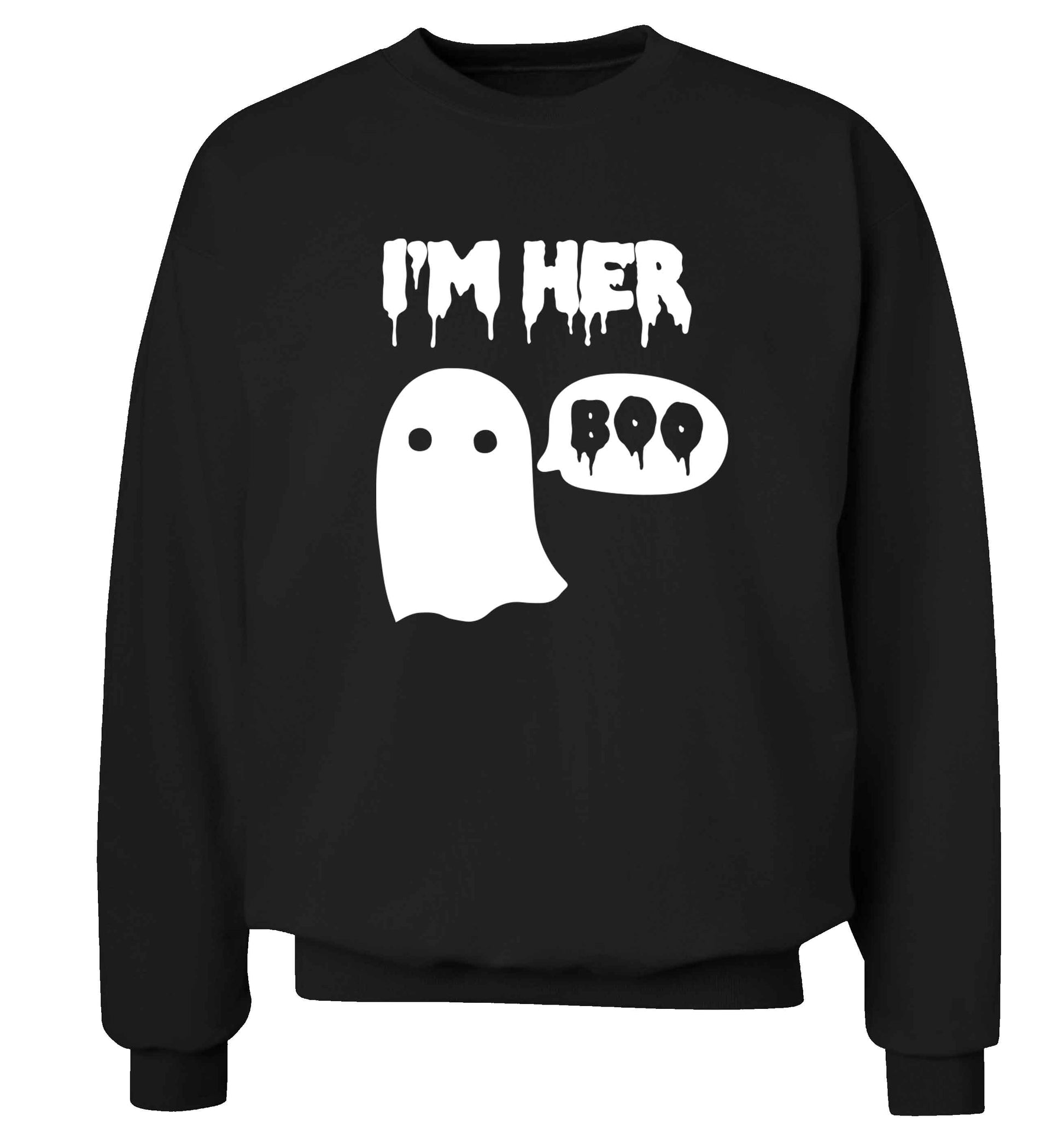 I'm her boo adult's unisex black sweater 2XL