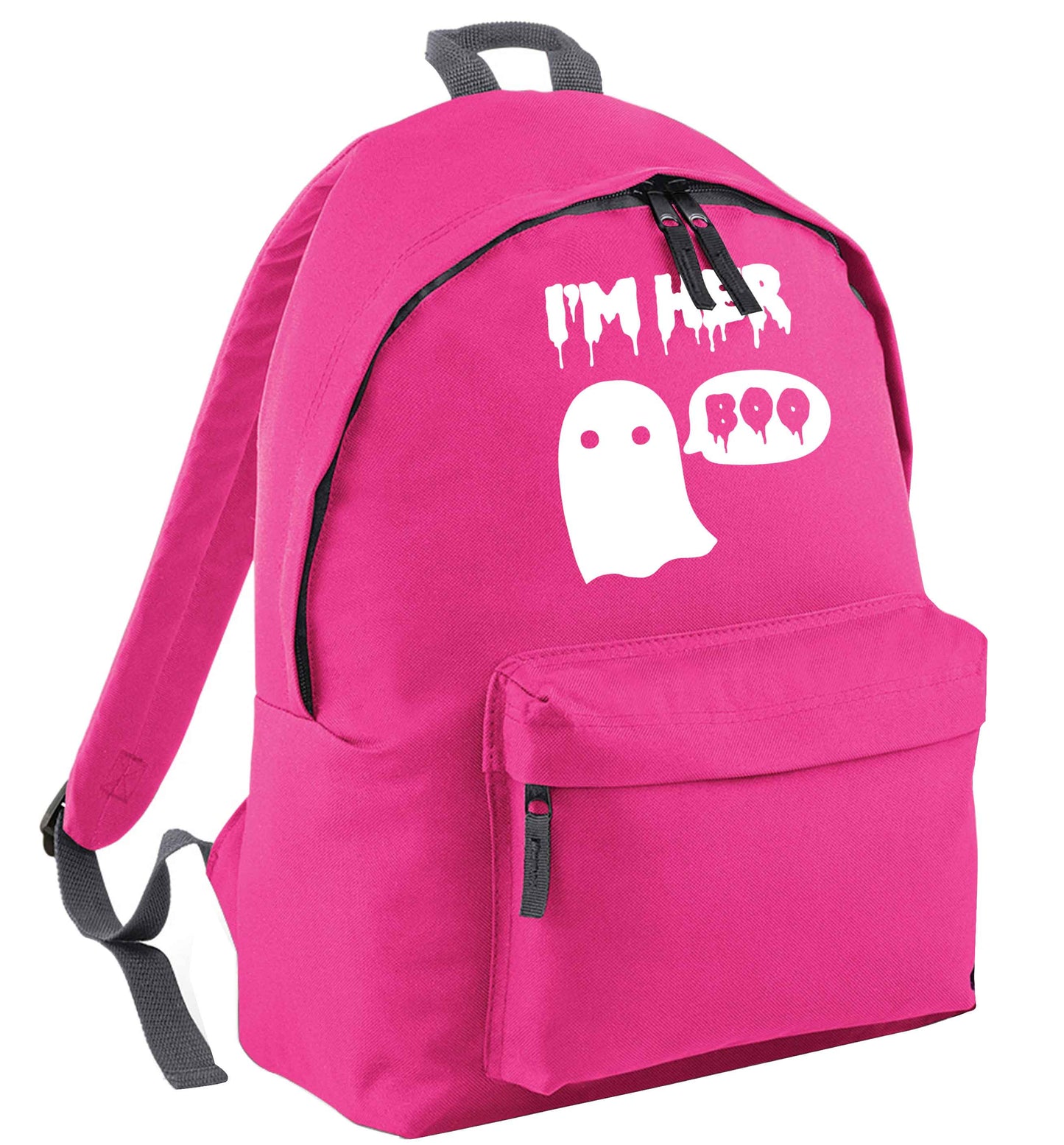 I'm her boo pink adults backpack