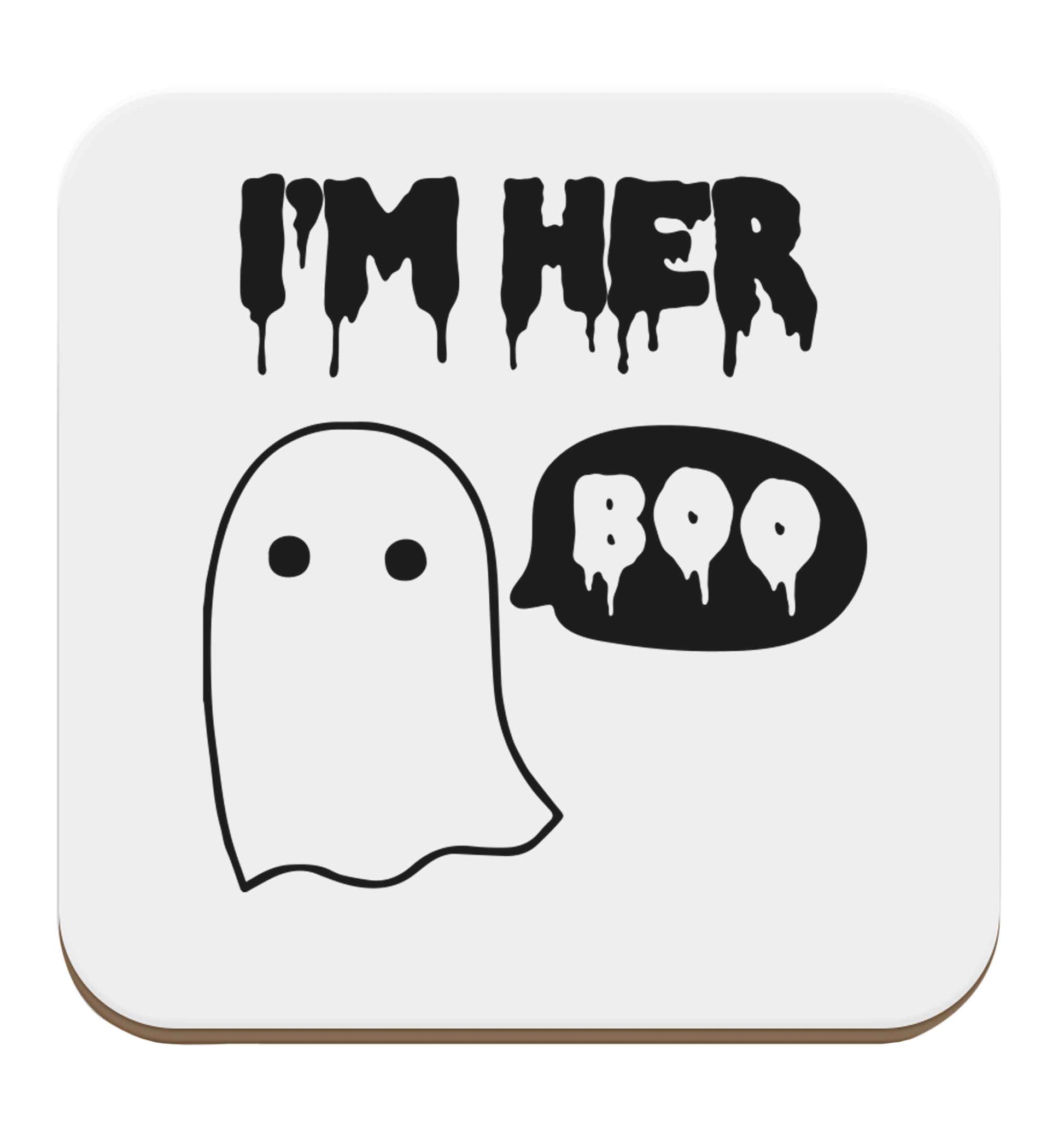 I'm her boo set of four coasters