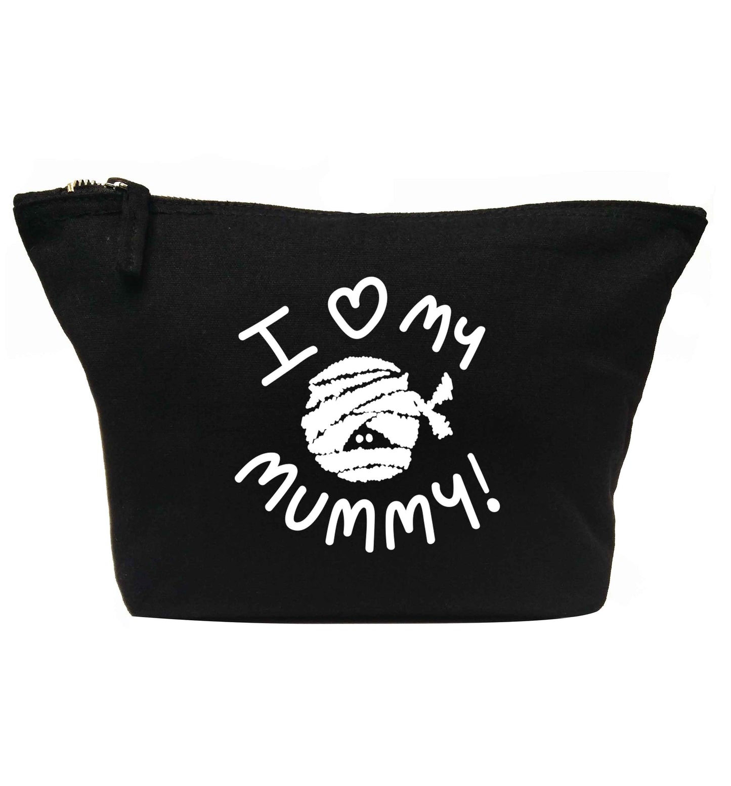 I love my mummy halloween pun | Makeup / wash bag