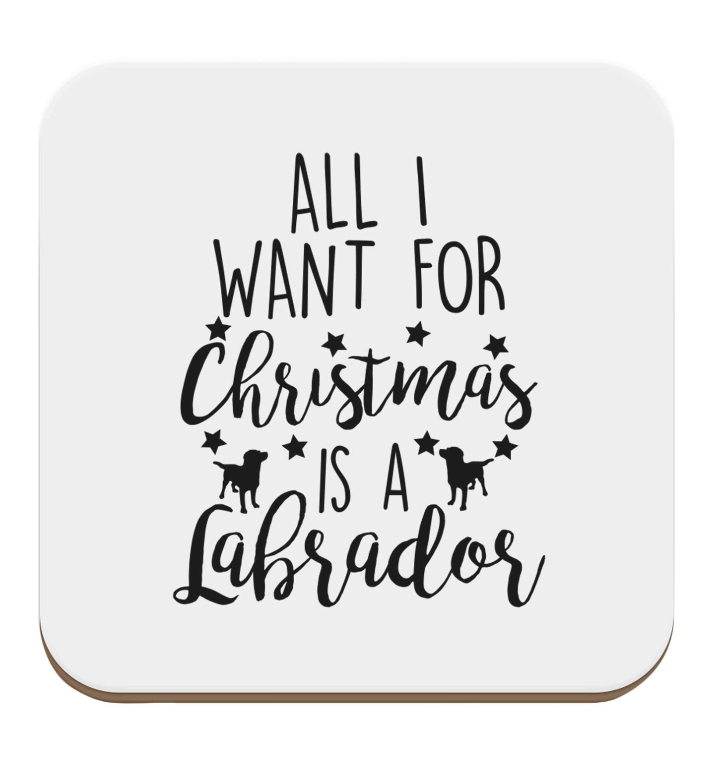 All I want for Christmas is a labrador set of four coasters