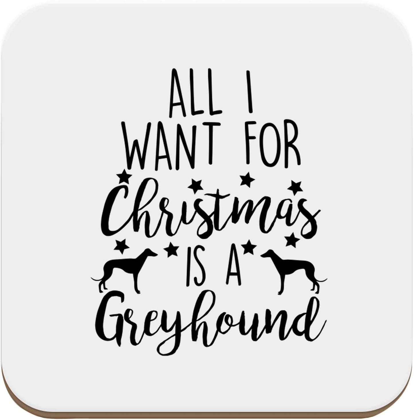 All I want for Christmas is a greyhound set of four coasters