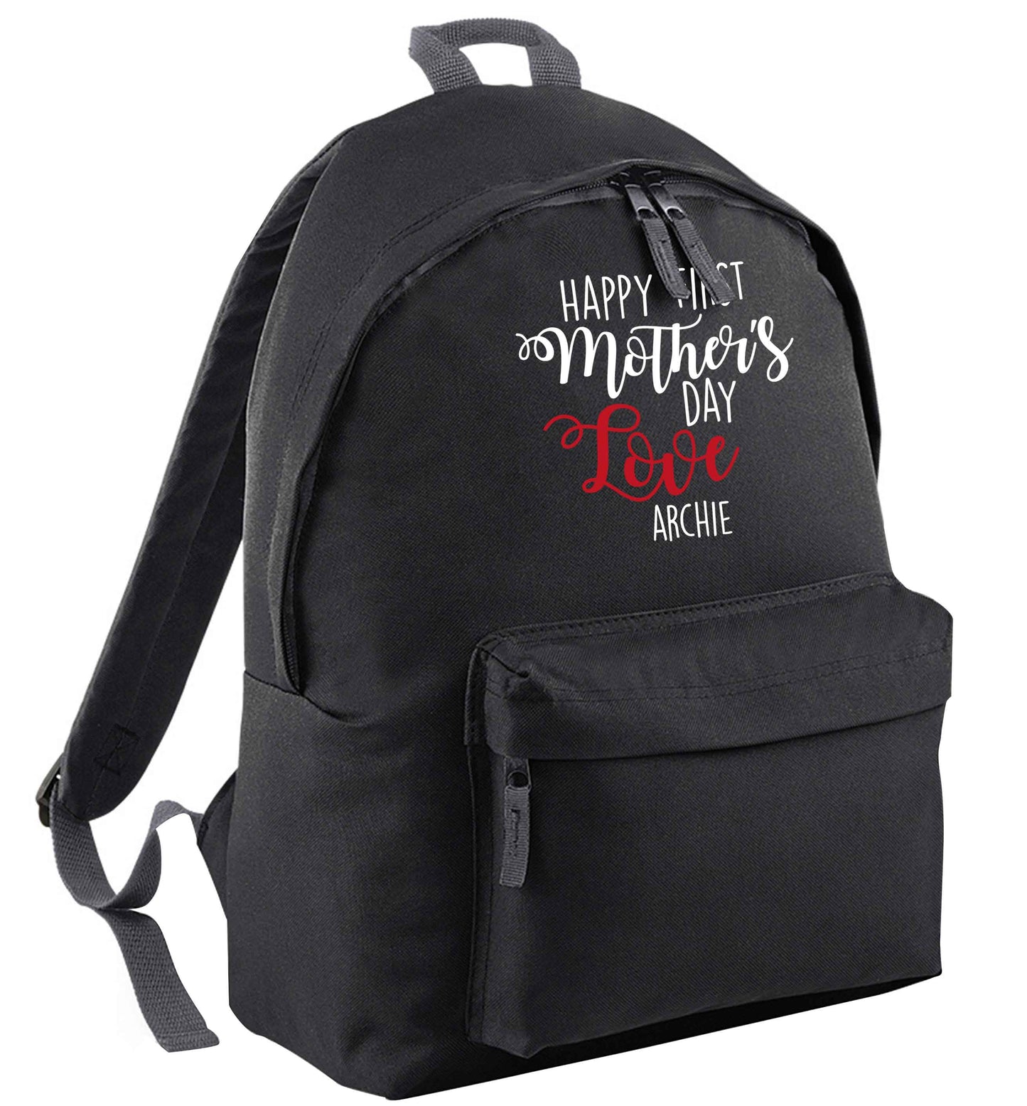 Personalised happy first mother's day love | Children's backpack