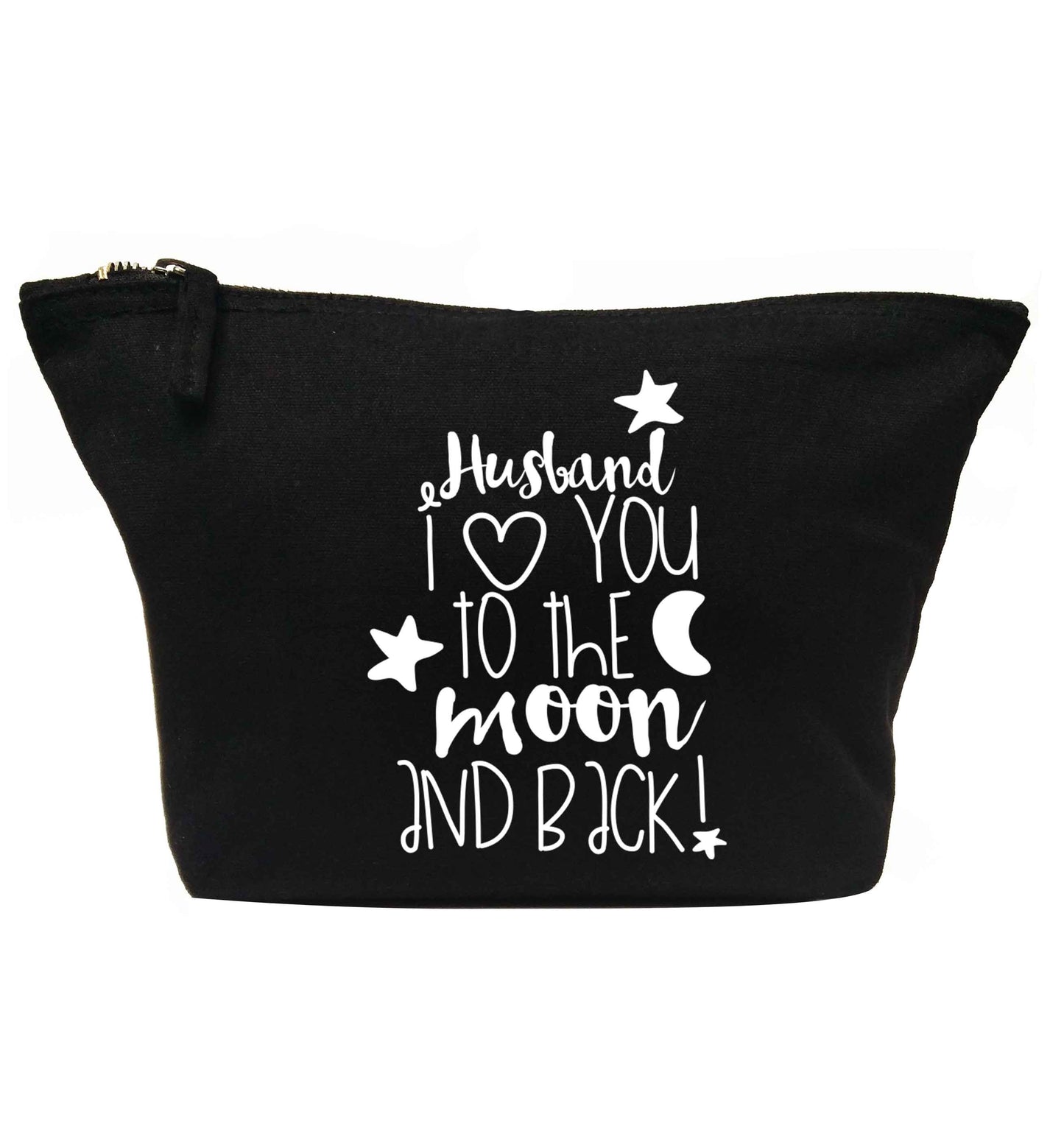 Husband I love you to the moon and back | Makeup / wash bag