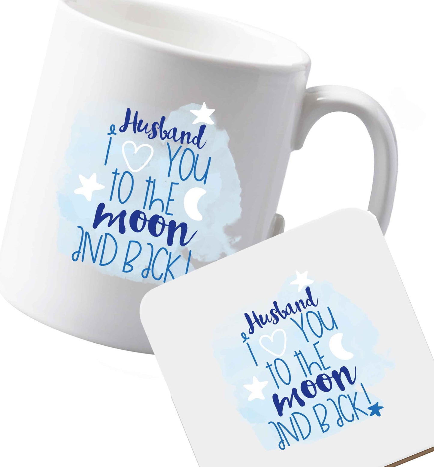 10 oz Ceramic mug and coaster Favourite Type Pan Pancake both sides