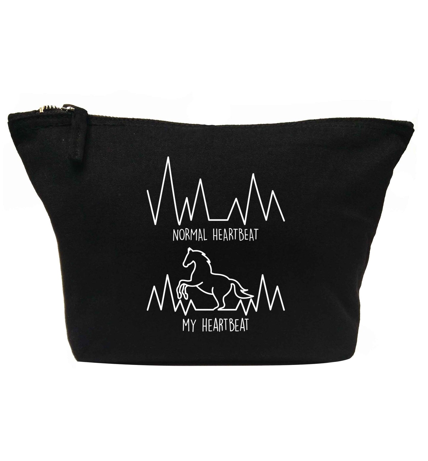 Horse - Normal heartbeat my heartbeat | Makeup / wash bag