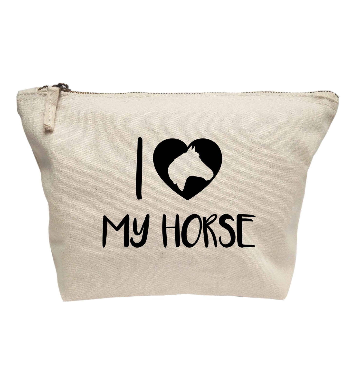 I love my horse | Makeup / wash bag