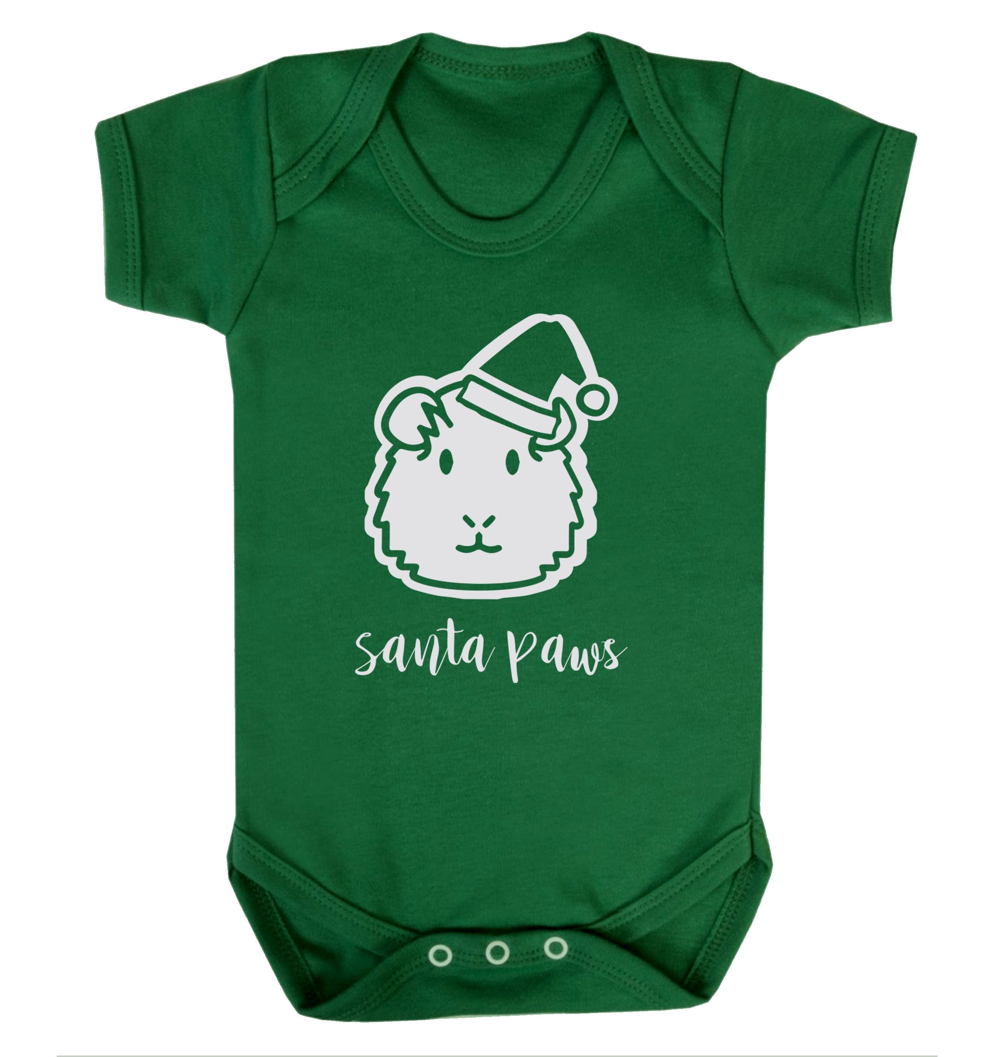 Guinea pig Santa Paws Baby Vest green 18-24 months