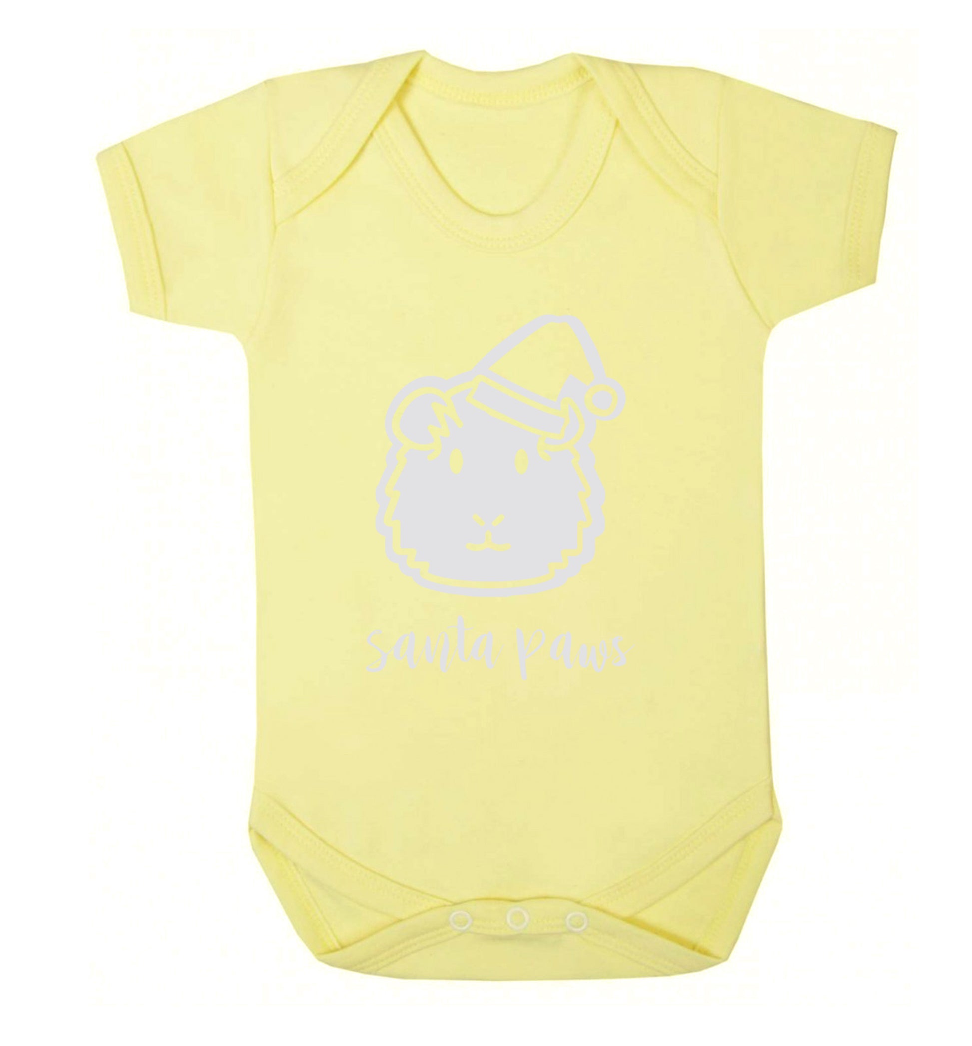 Guinea pig Santa Paws Baby Vest pale yellow 18-24 months