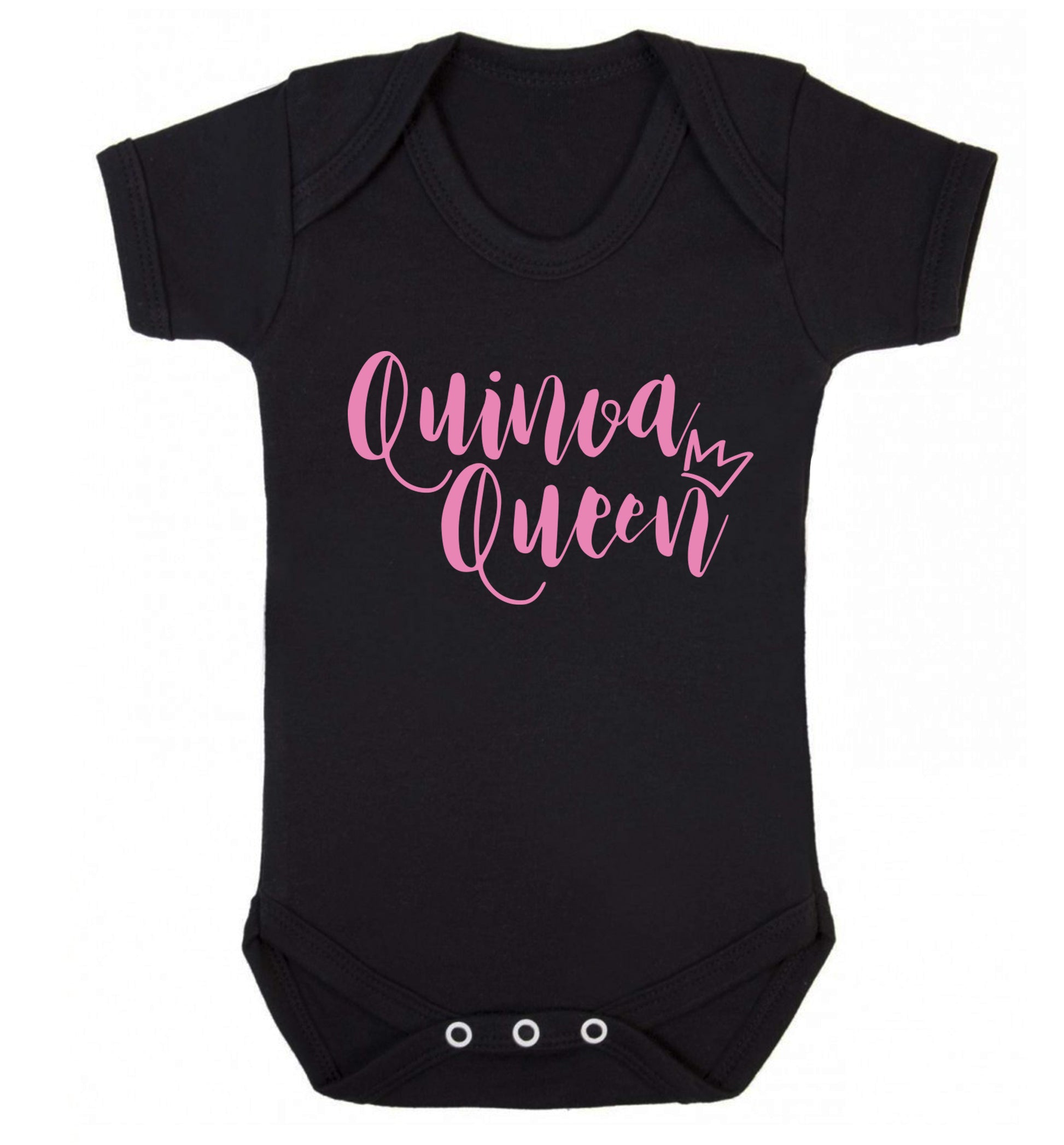 Quinoa Queen Baby Vest black 18-24 months