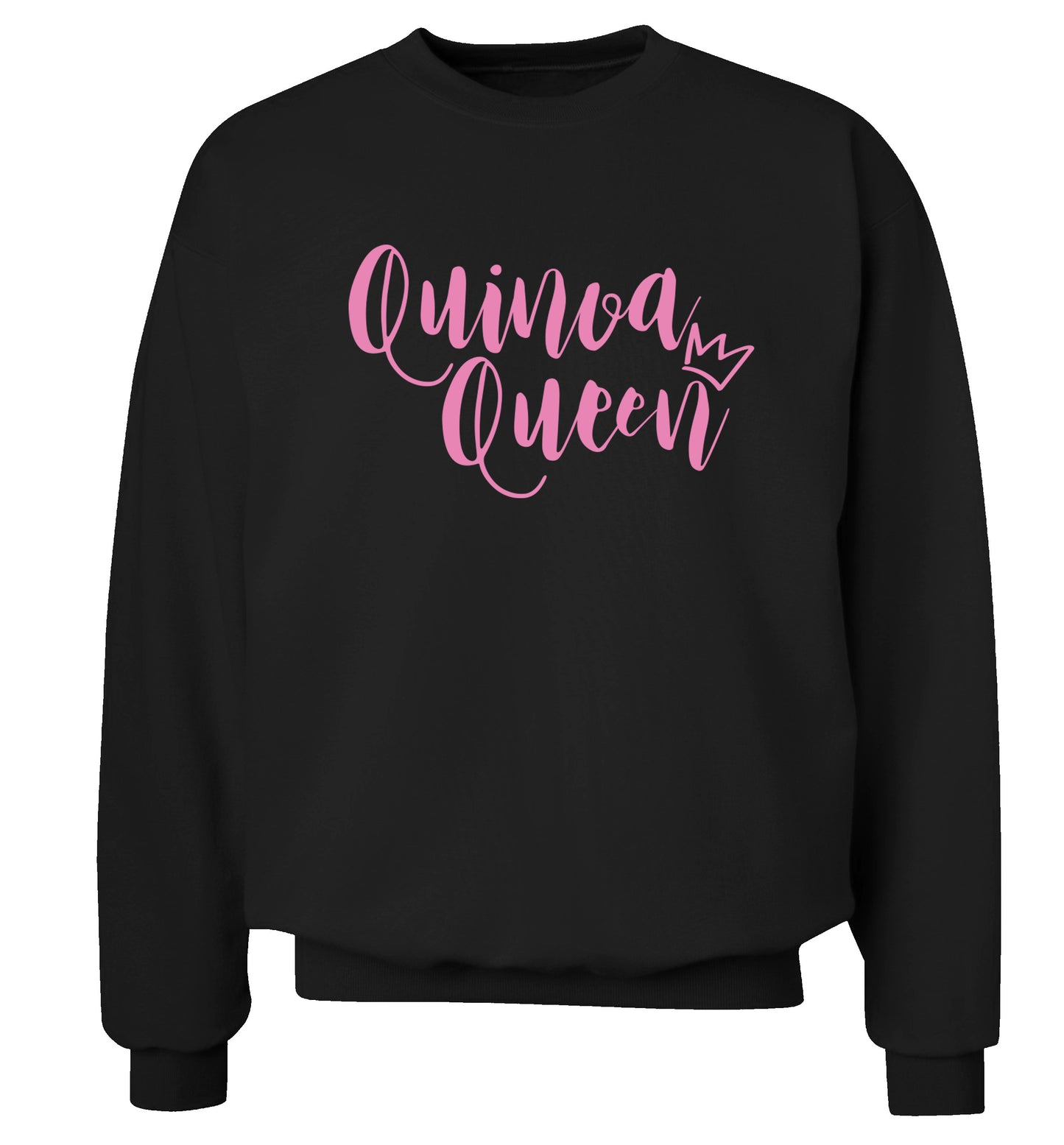 Quinoa Queen Adult's unisex black  sweater 2XL