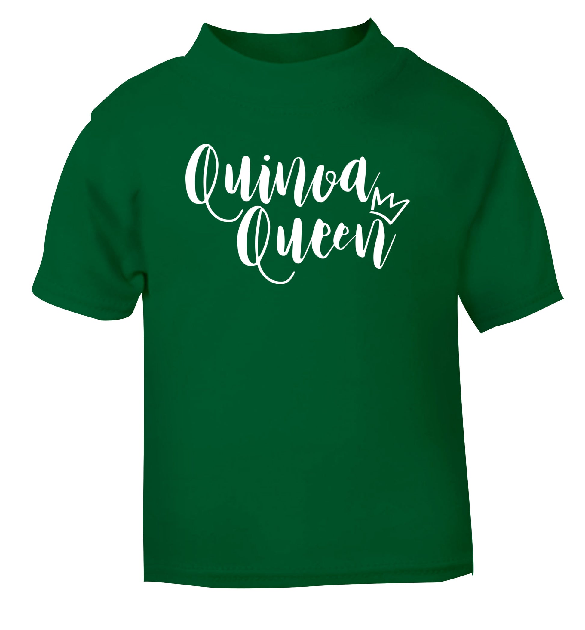 Quinoa Queen green Baby Toddler Tshirt 2 Years