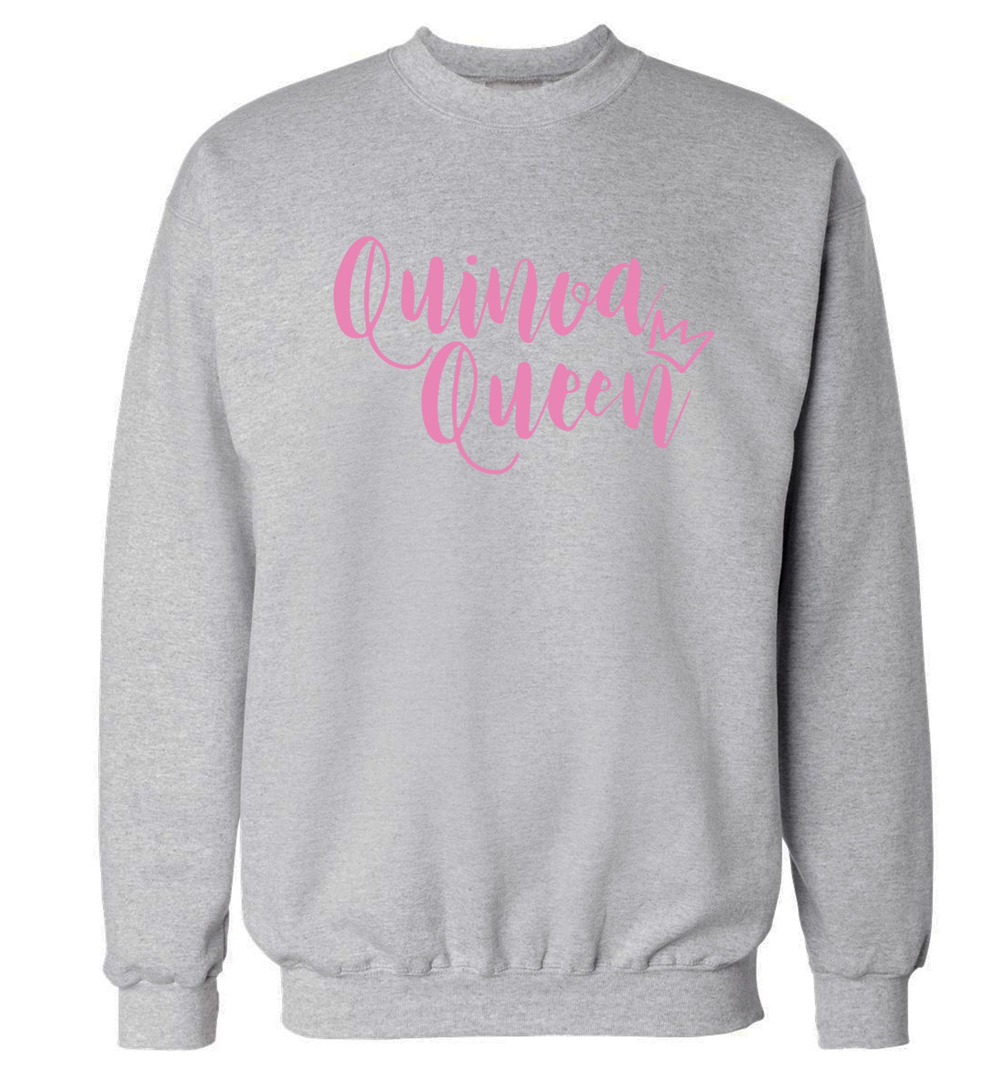 Quinoa Queen Adult's unisex grey  sweater 2XL