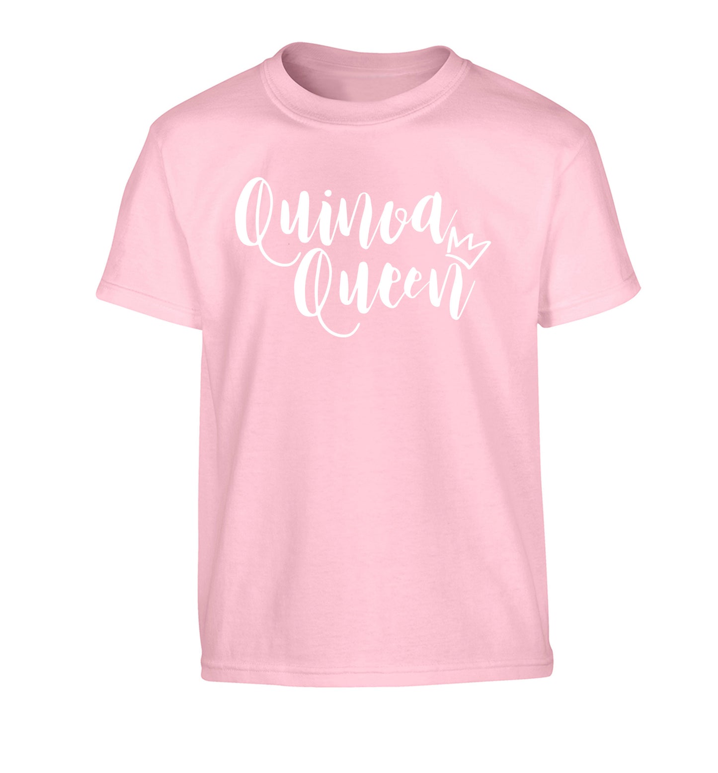 Quinoa Queen Children's light pink Tshirt 12-14 Years