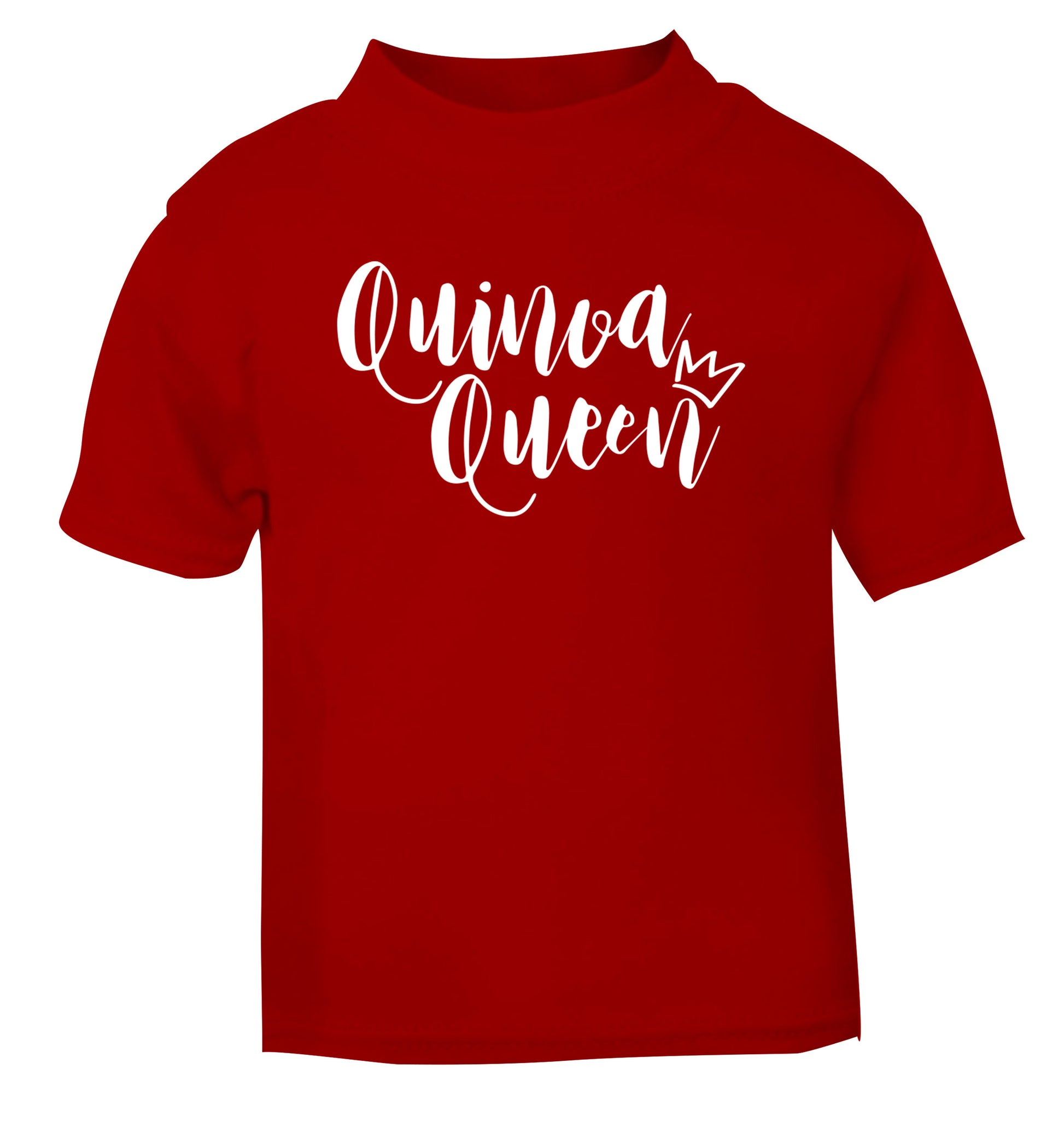 Quinoa Queen red Baby Toddler Tshirt 2 Years