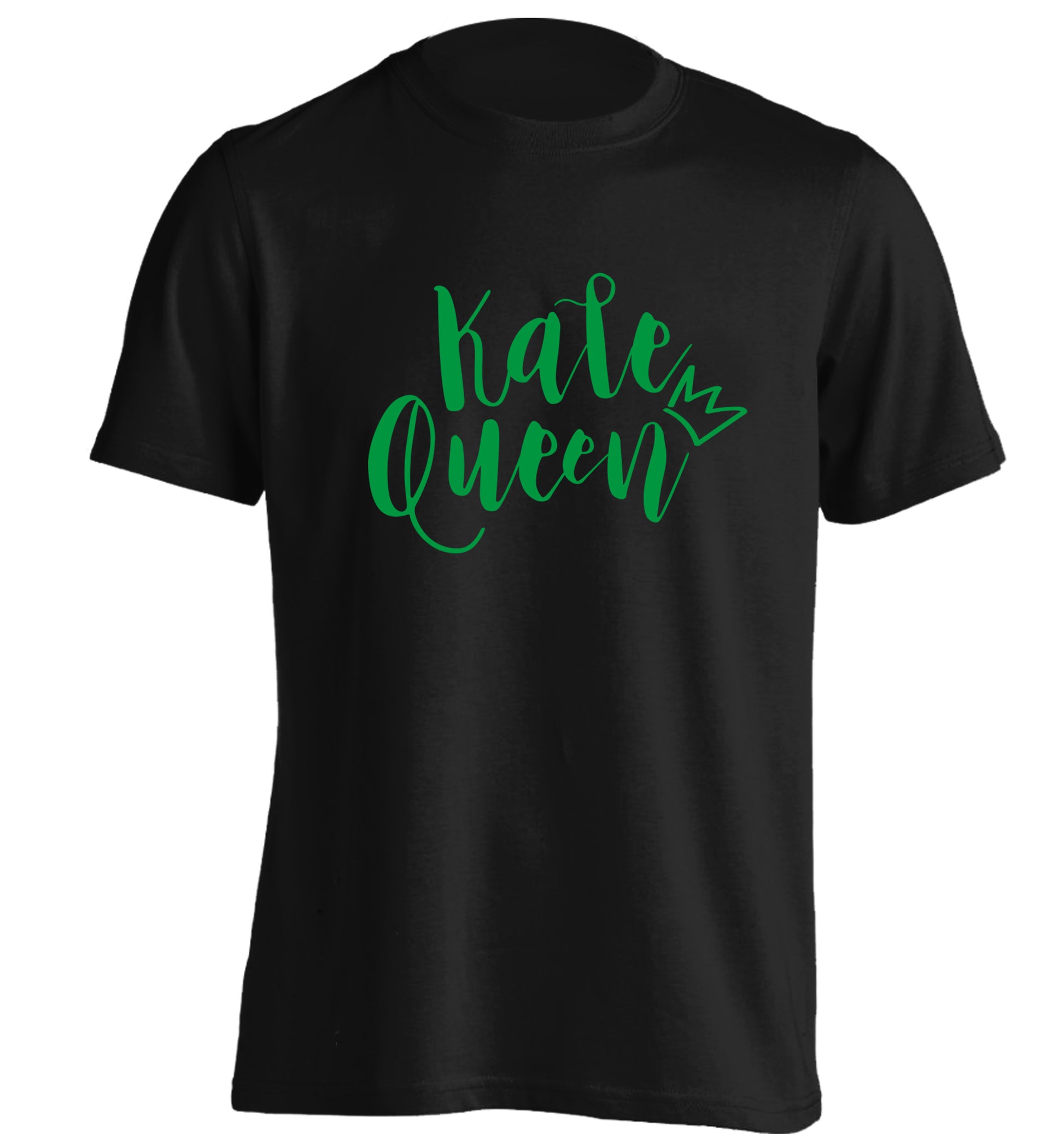 Kale Queen adults unisex black Tshirt 2XL