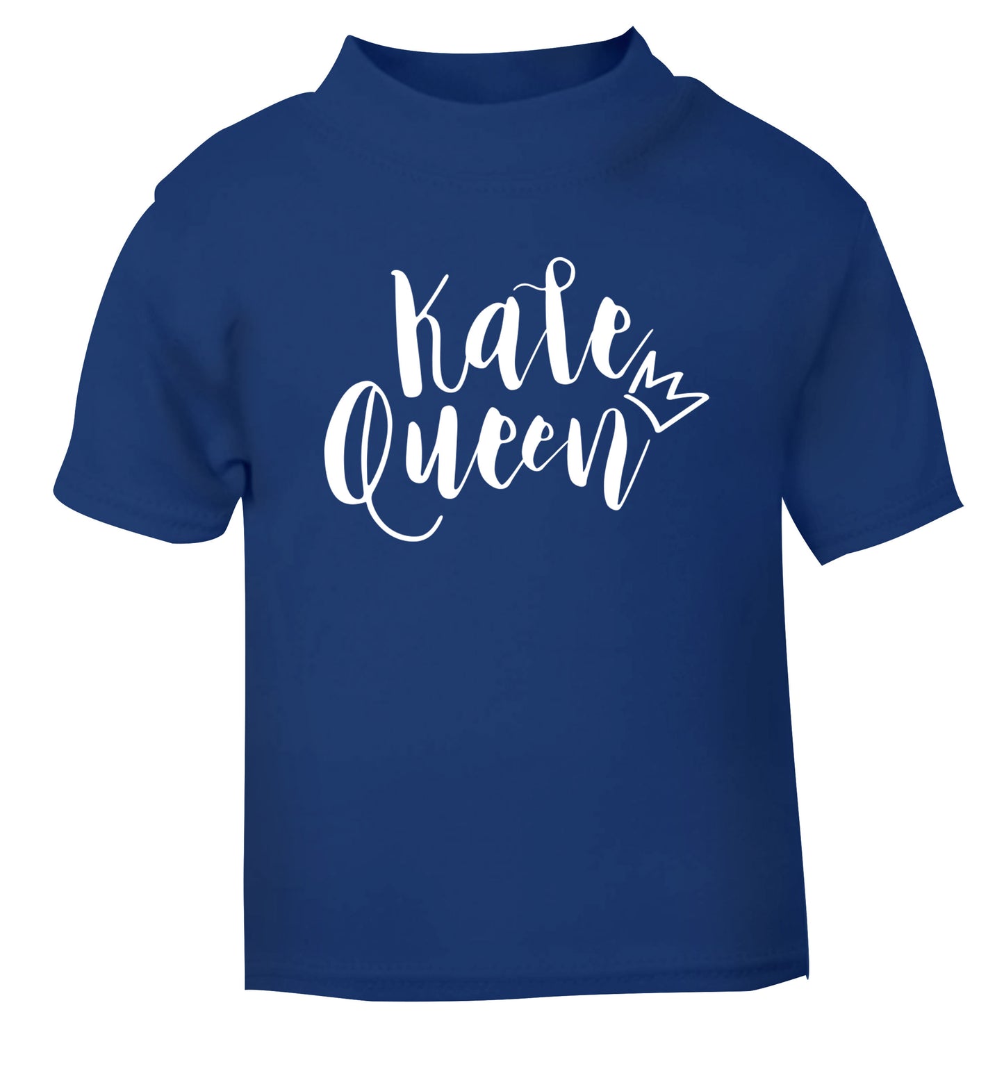 Kale Queen blue Baby Toddler Tshirt 2 Years