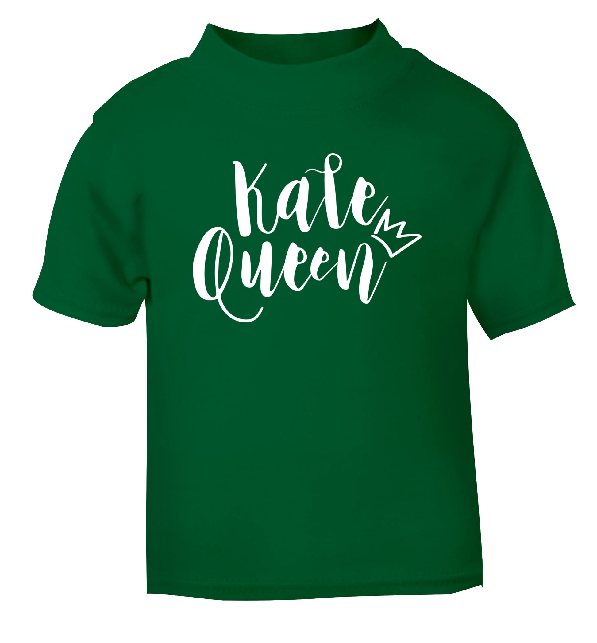 Kale Queen green Baby Toddler Tshirt 2 Years