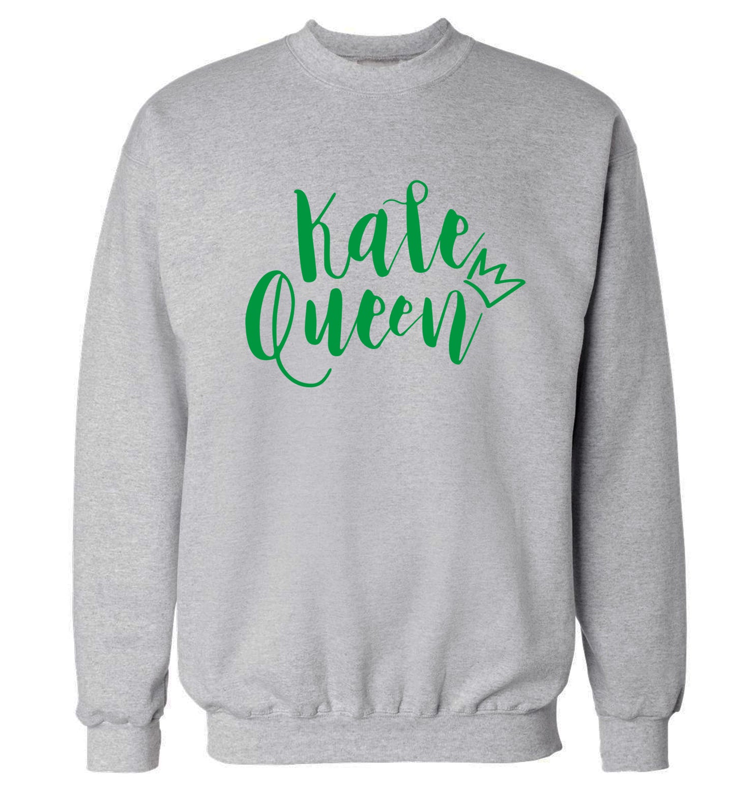 Kale Queen Adult's unisex grey  sweater 2XL