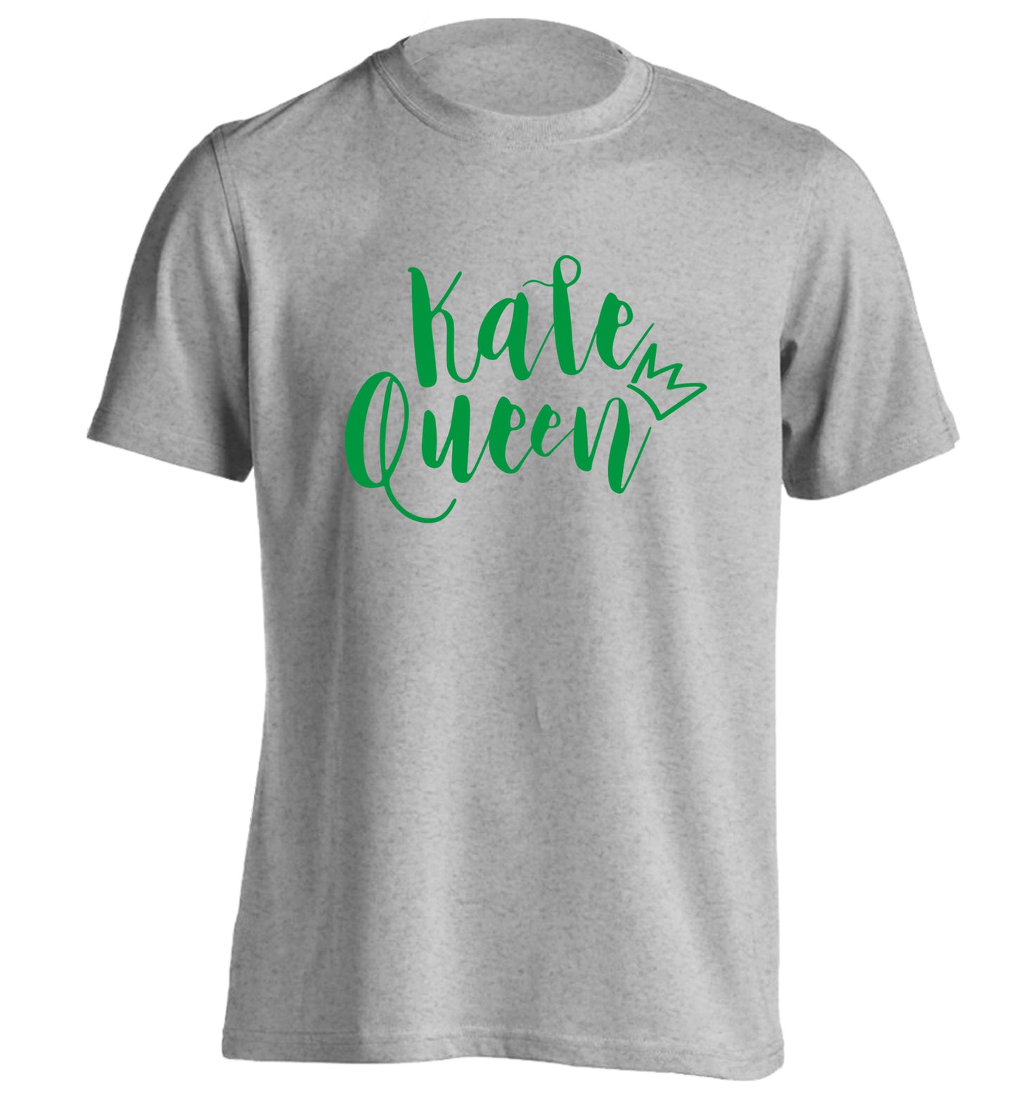 Kale Queen adults unisex grey Tshirt 2XL