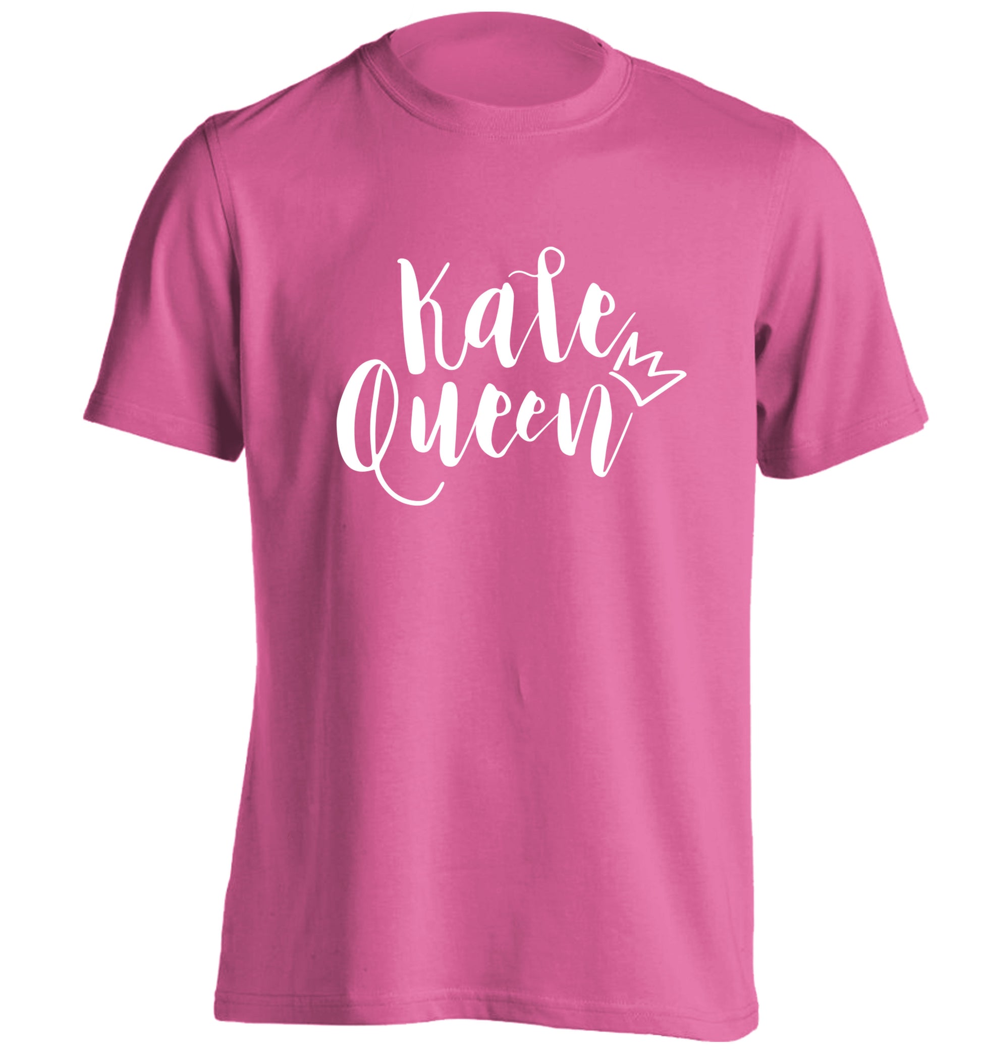 Kale Queen adults unisex pink Tshirt 2XL