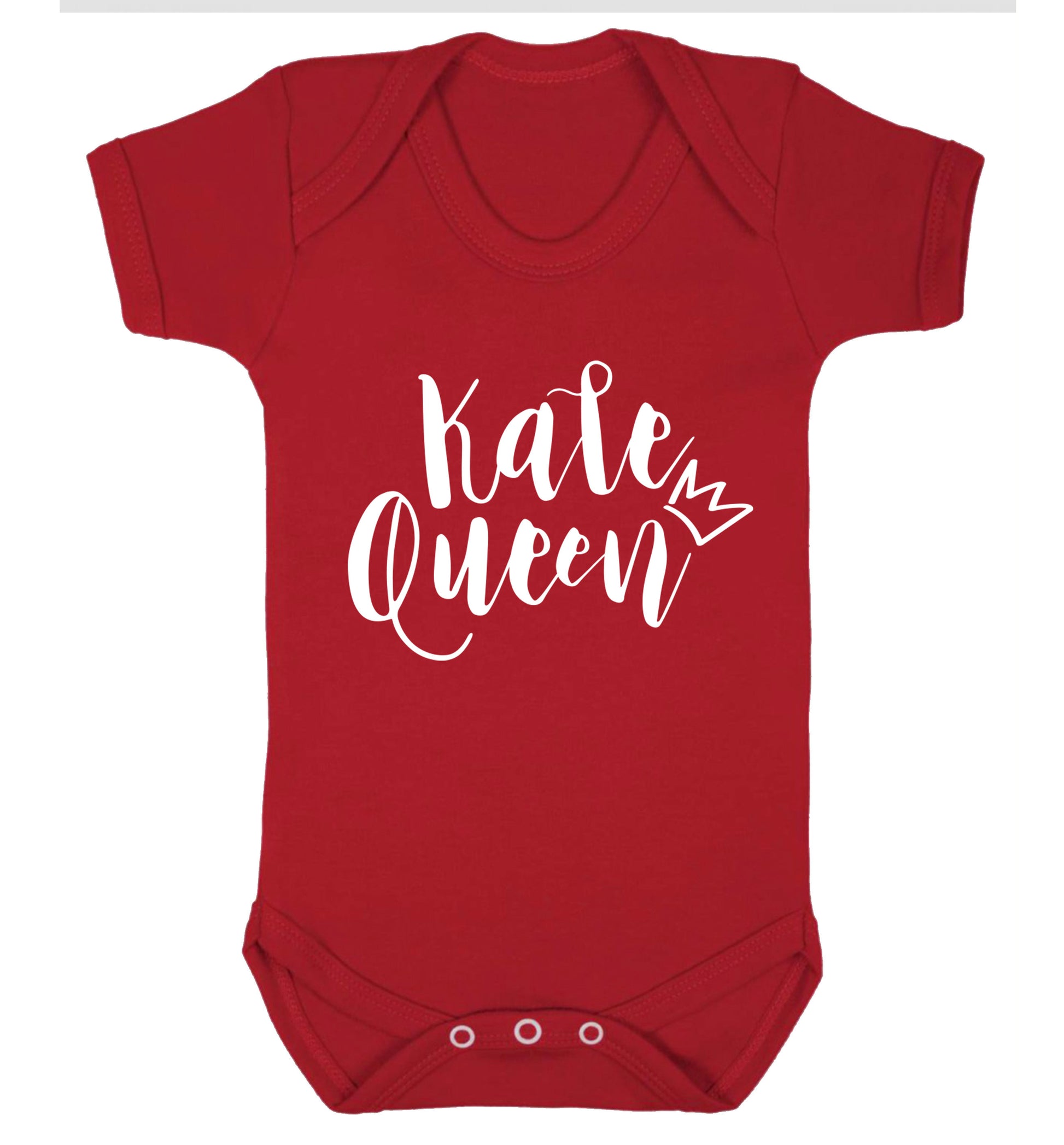 Kale Queen Baby Vest red 18-24 months