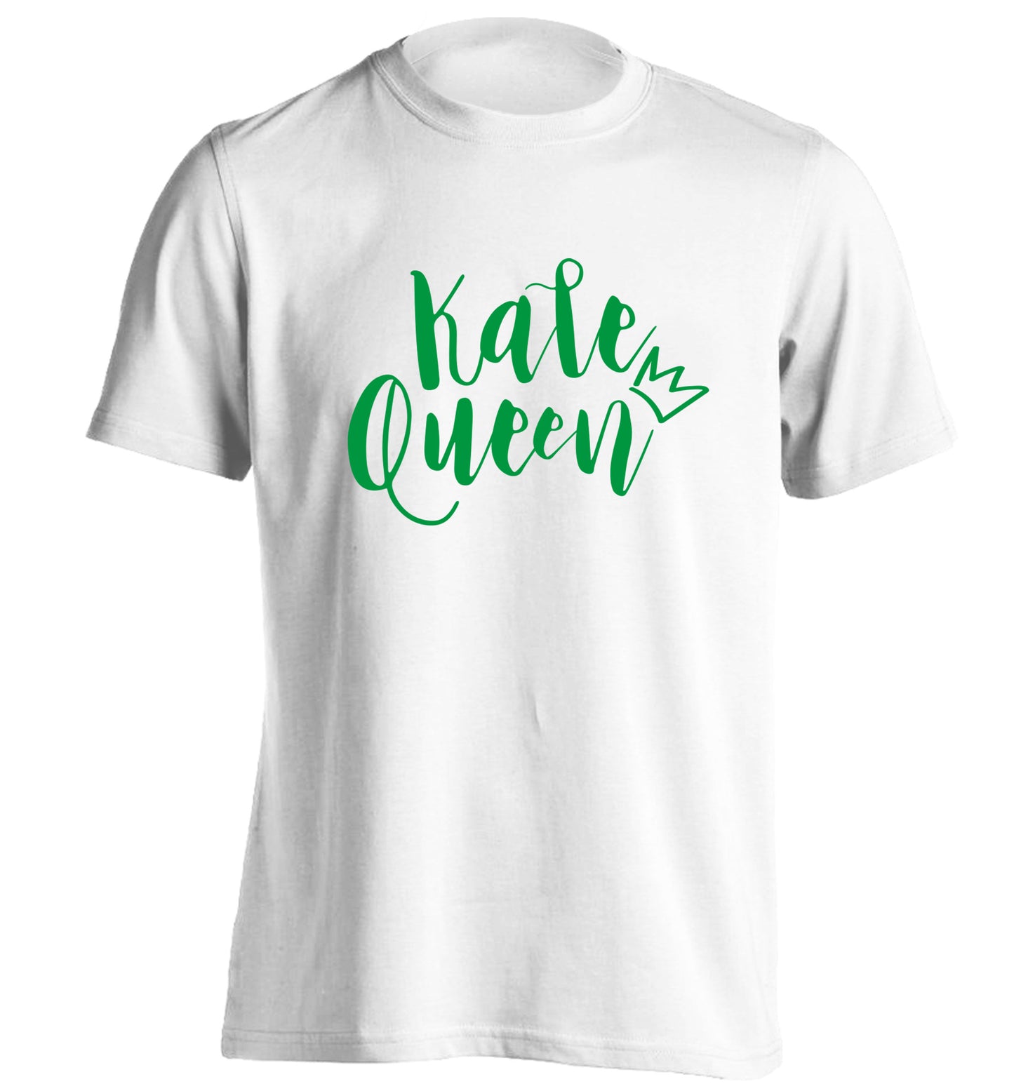 Kale Queen adults unisex white Tshirt 2XL