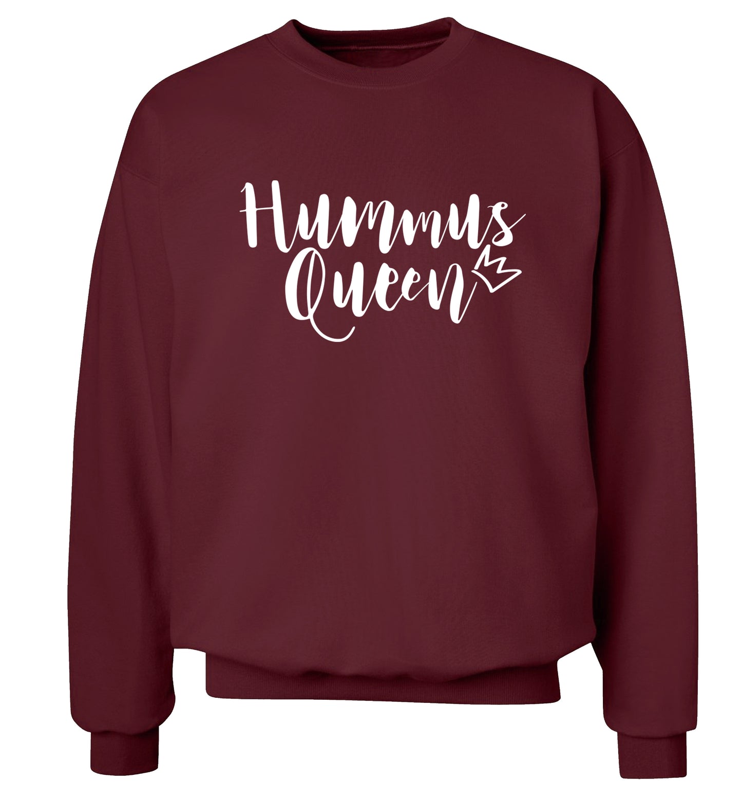 Hummus Hoe Adult's unisex maroon  sweater 2XL
