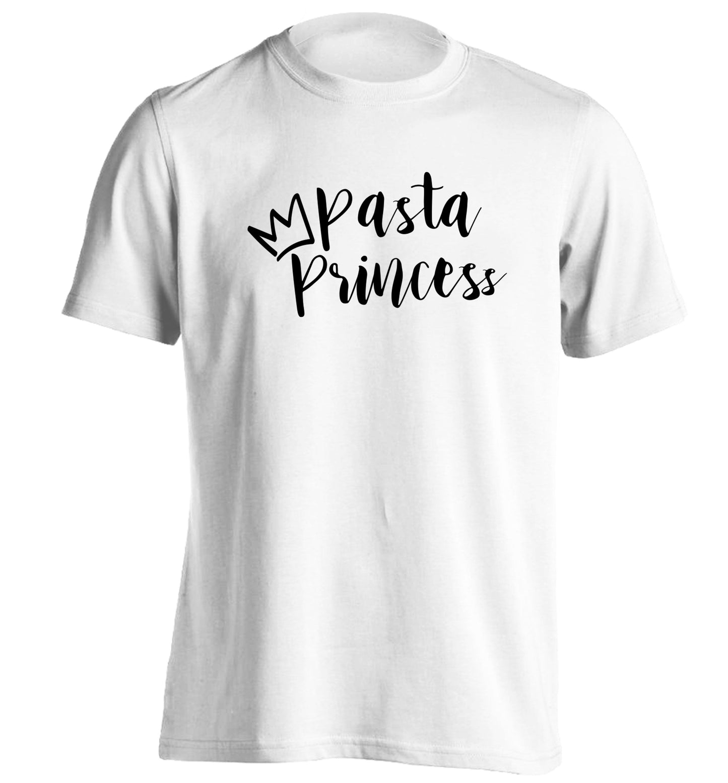 Pasta Princess adults unisex white Tshirt 2XL