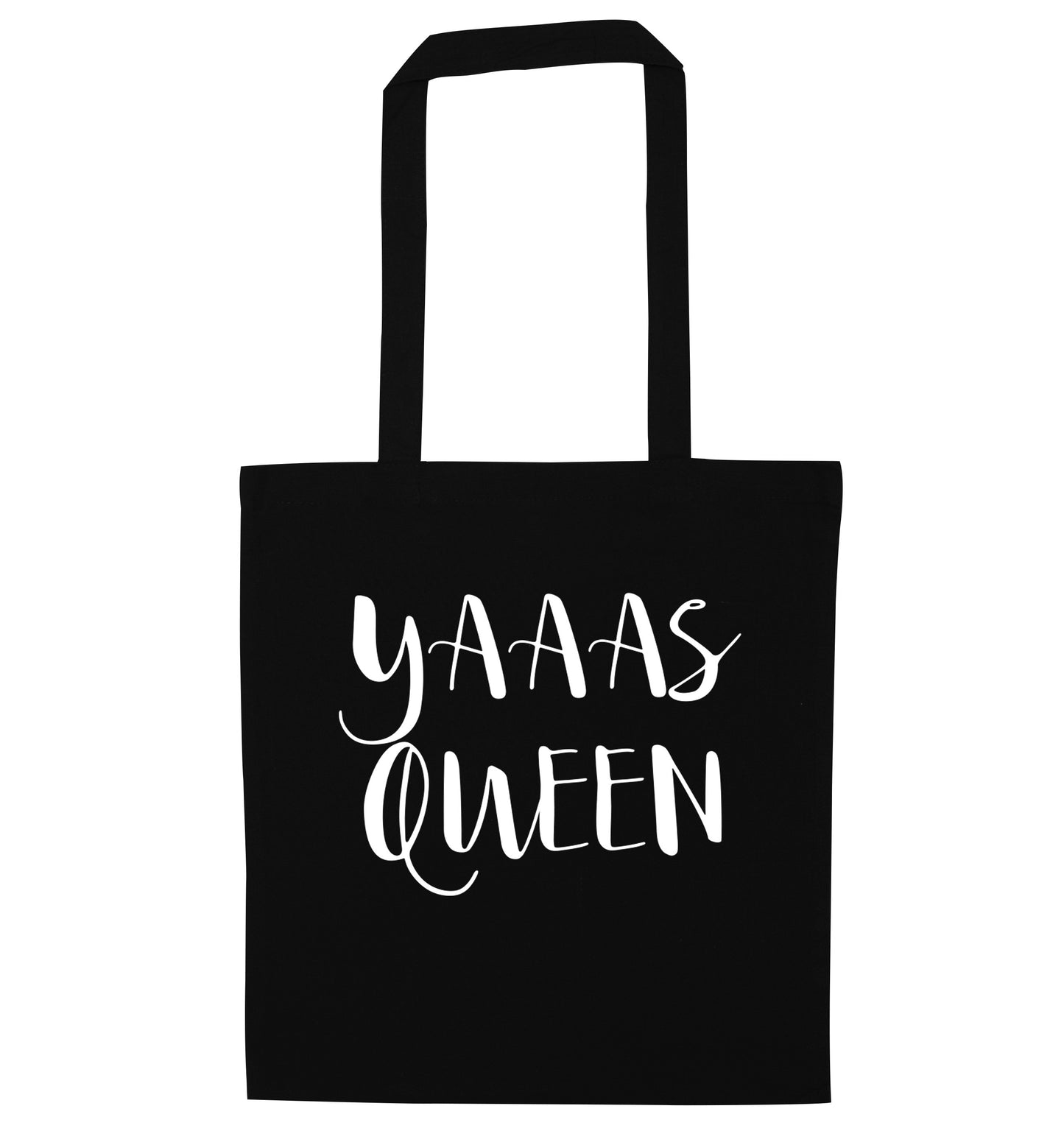 Yas Queen black tote bag