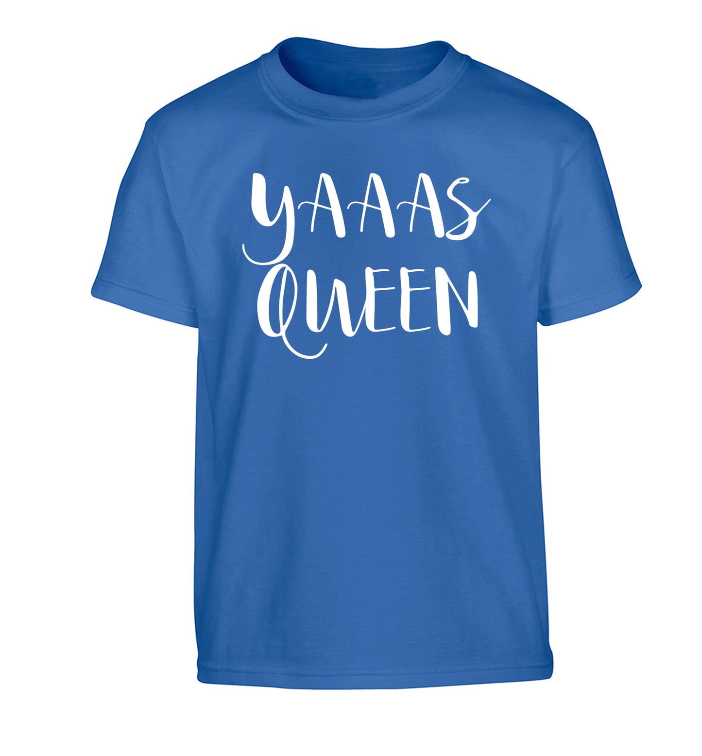 Yas Queen Children's blue Tshirt 12-14 Years