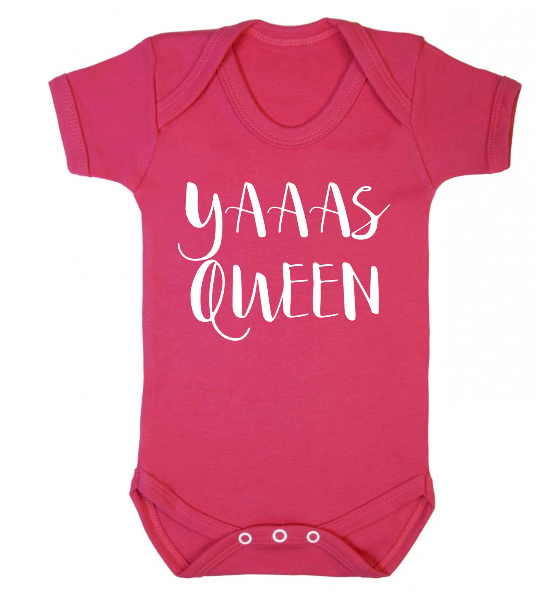 Yas Queen Baby Vest dark pink 18-24 months