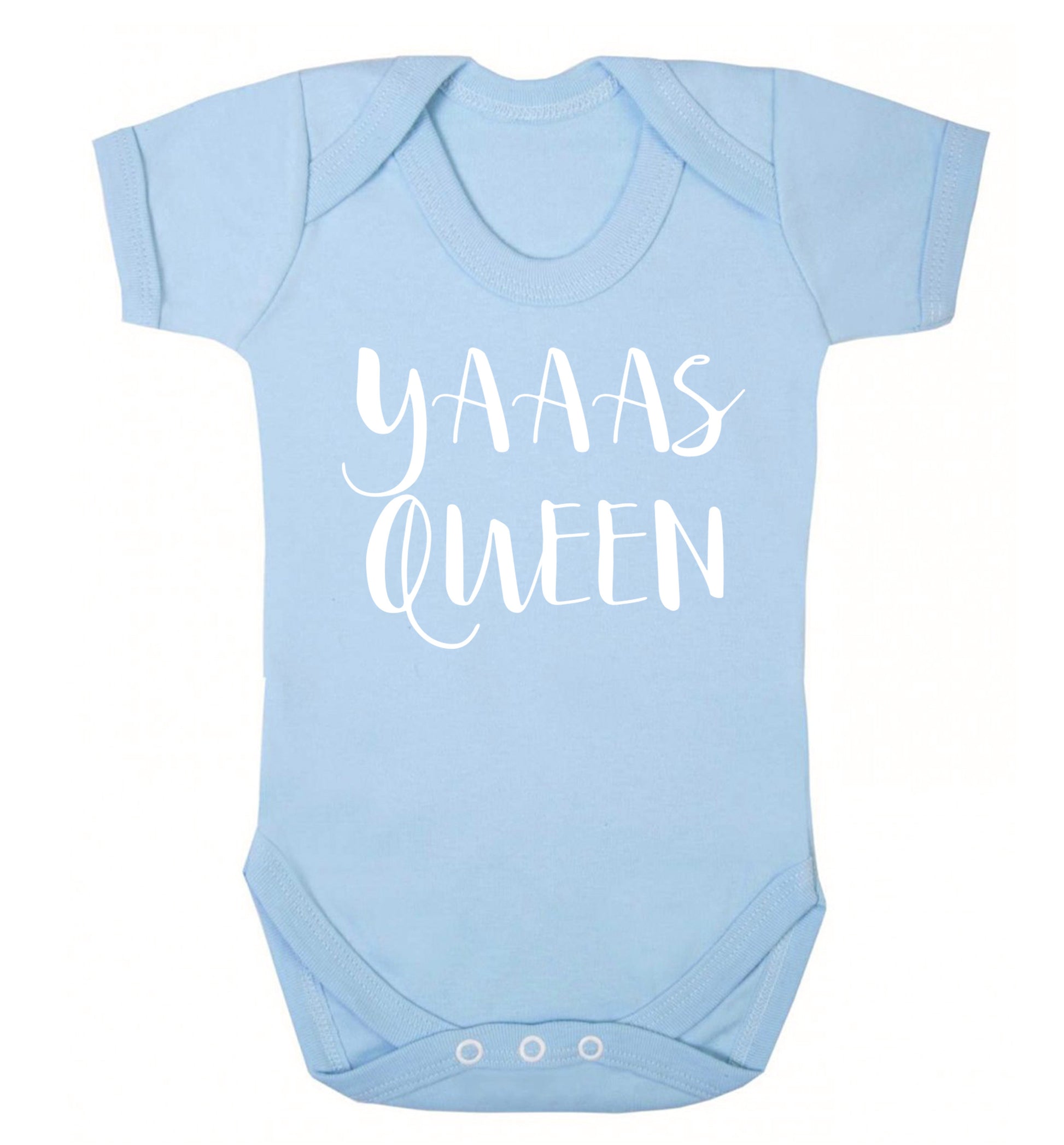Yas Queen Baby Vest pale blue 18-24 months