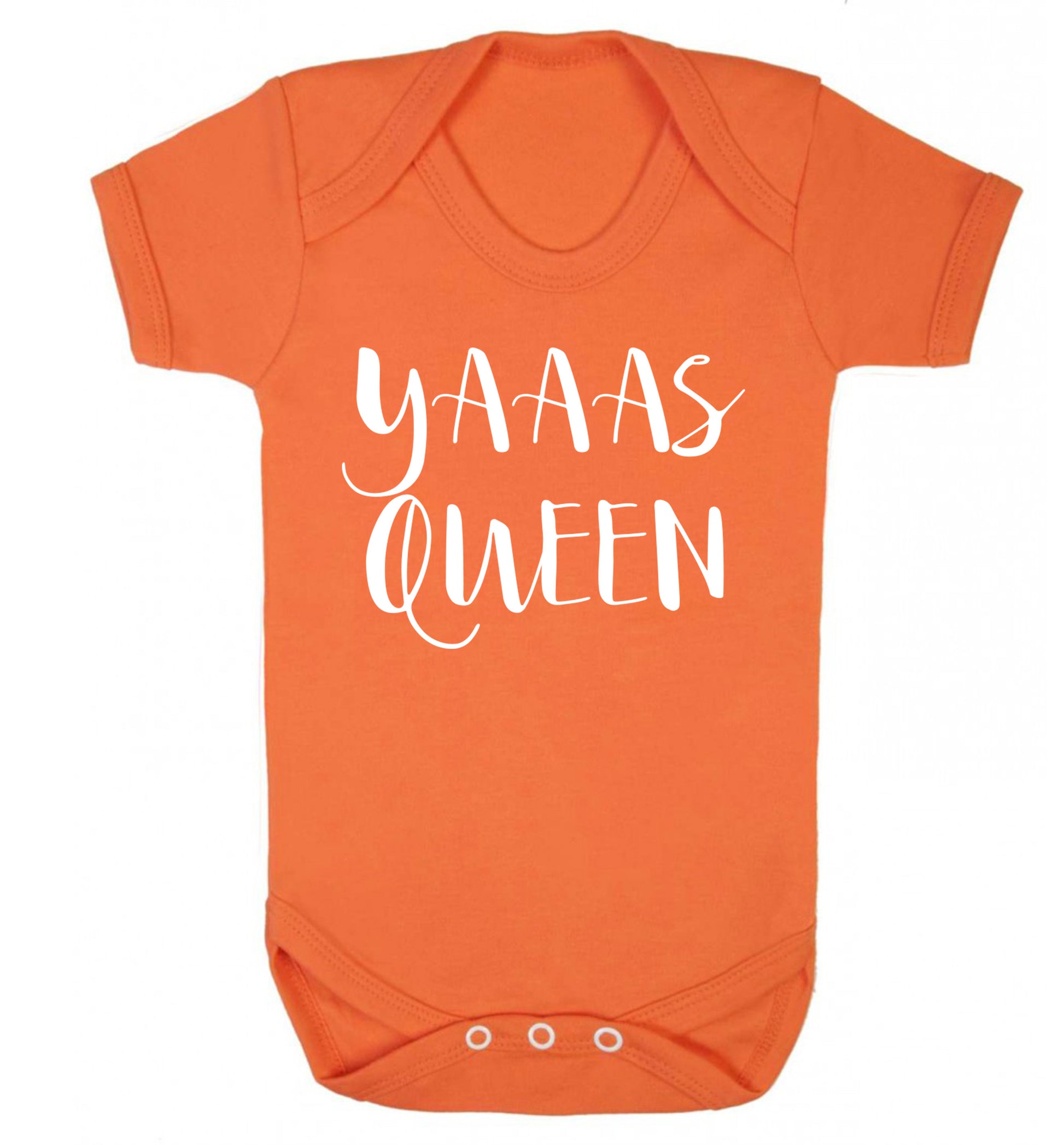Yas Queen Baby Vest orange 18-24 months