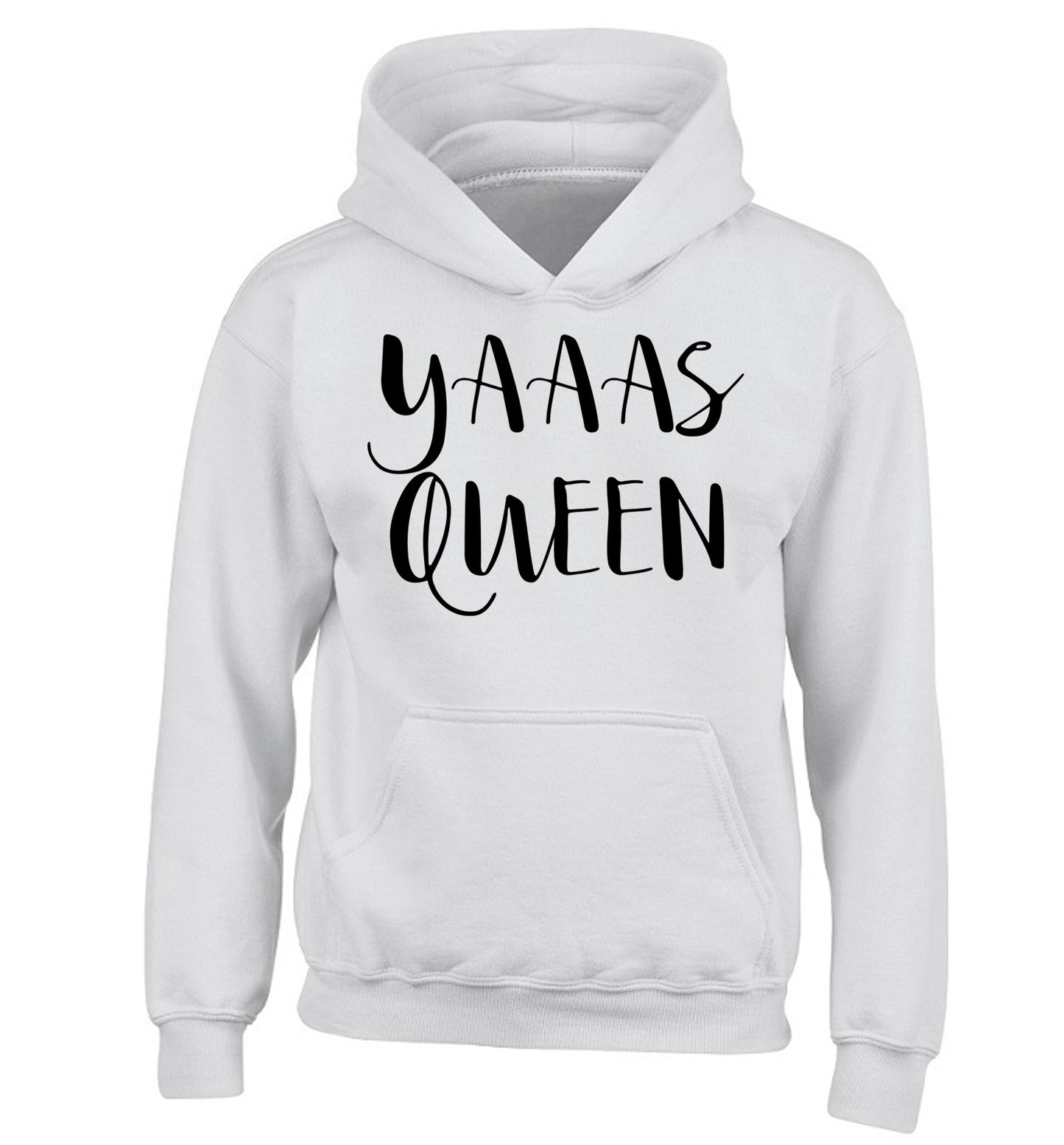 Yas Queen children's white hoodie 12-14 Years