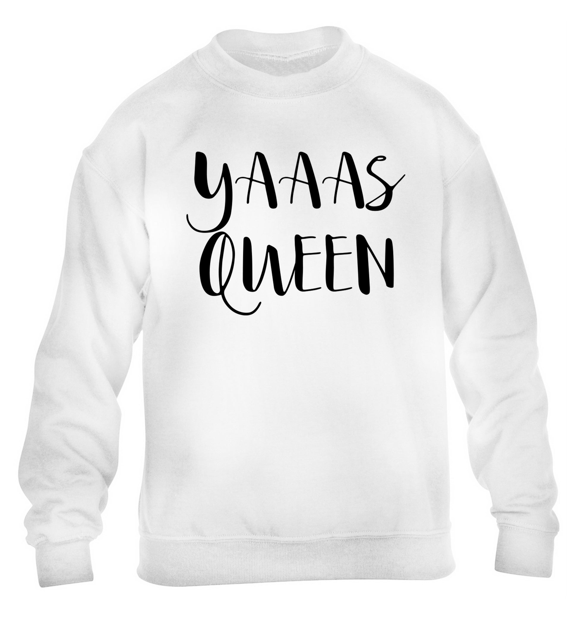 Yas Queen children's white sweater 12-14 Years