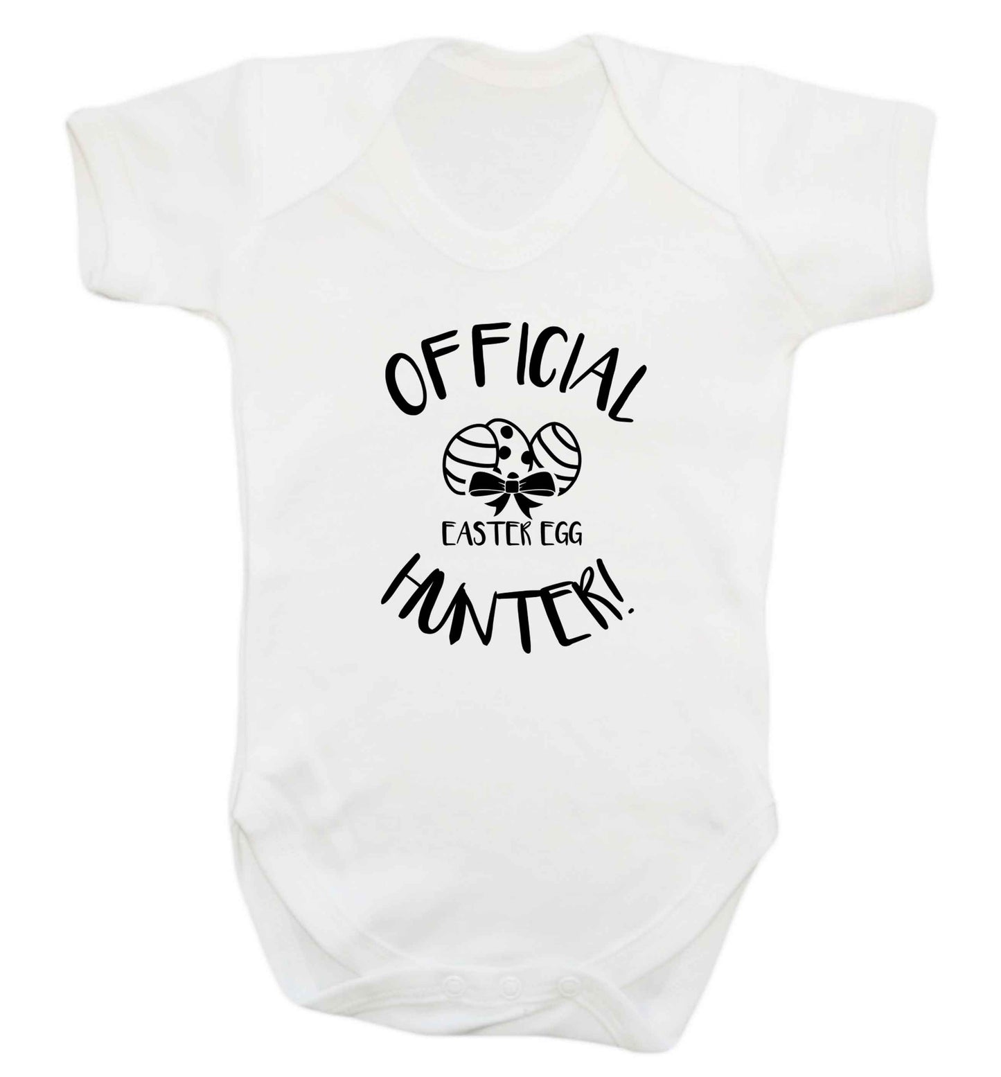 Official Easter egg hunter! baby vest white 18-24 months