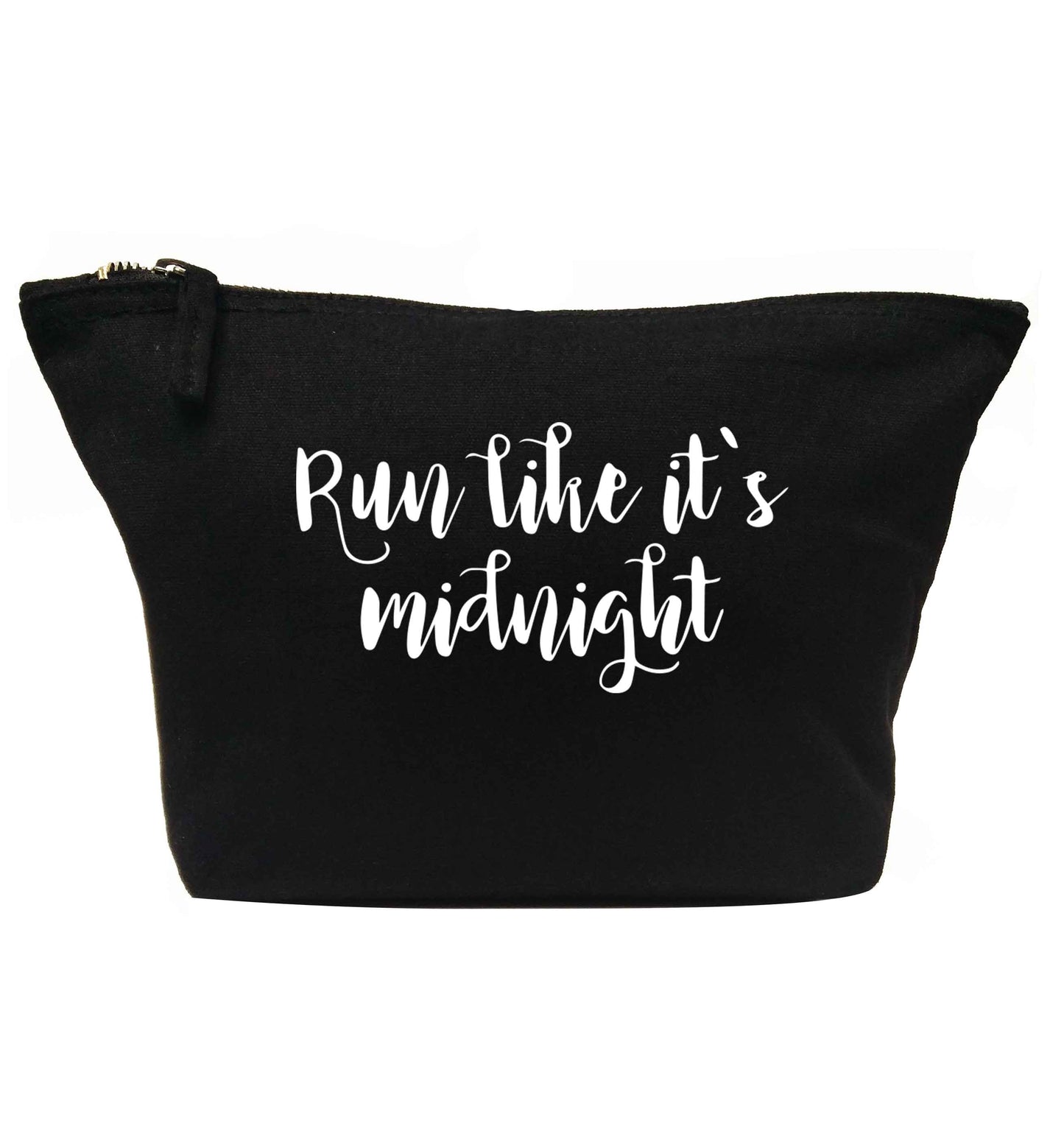 Run like it's midnight | Makeup / wash bag