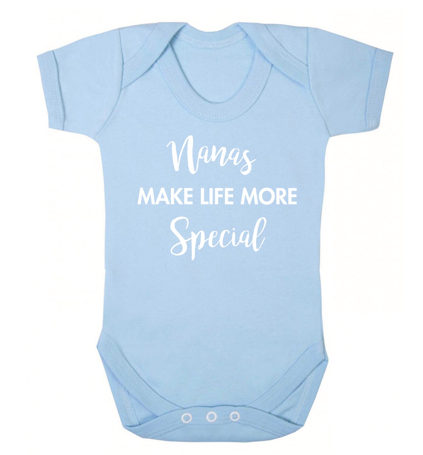 Nanas make life more special Baby Vest pale blue 18-24 months
