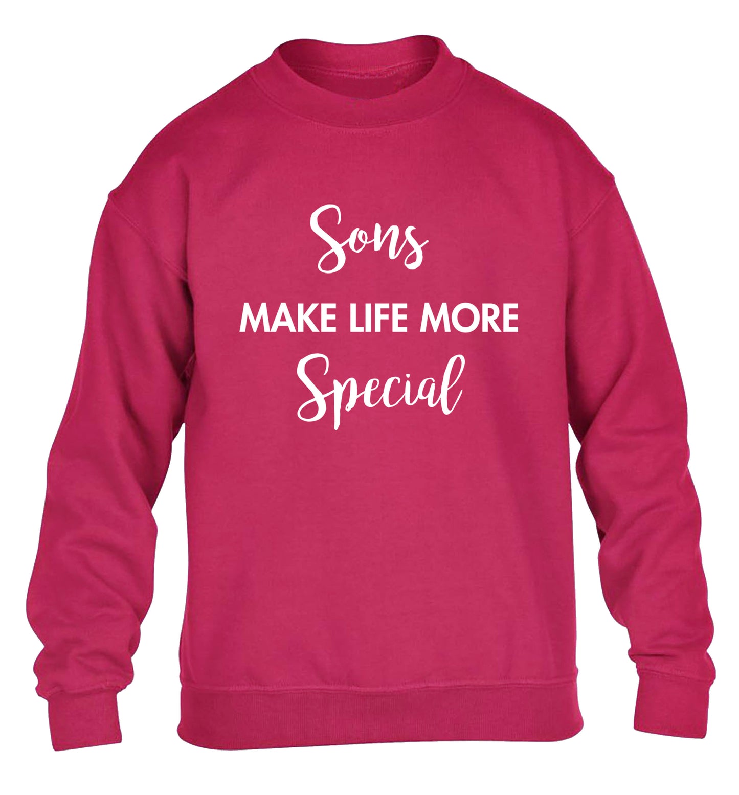 Daughters make life more special children's pink sweater 12-14 Years