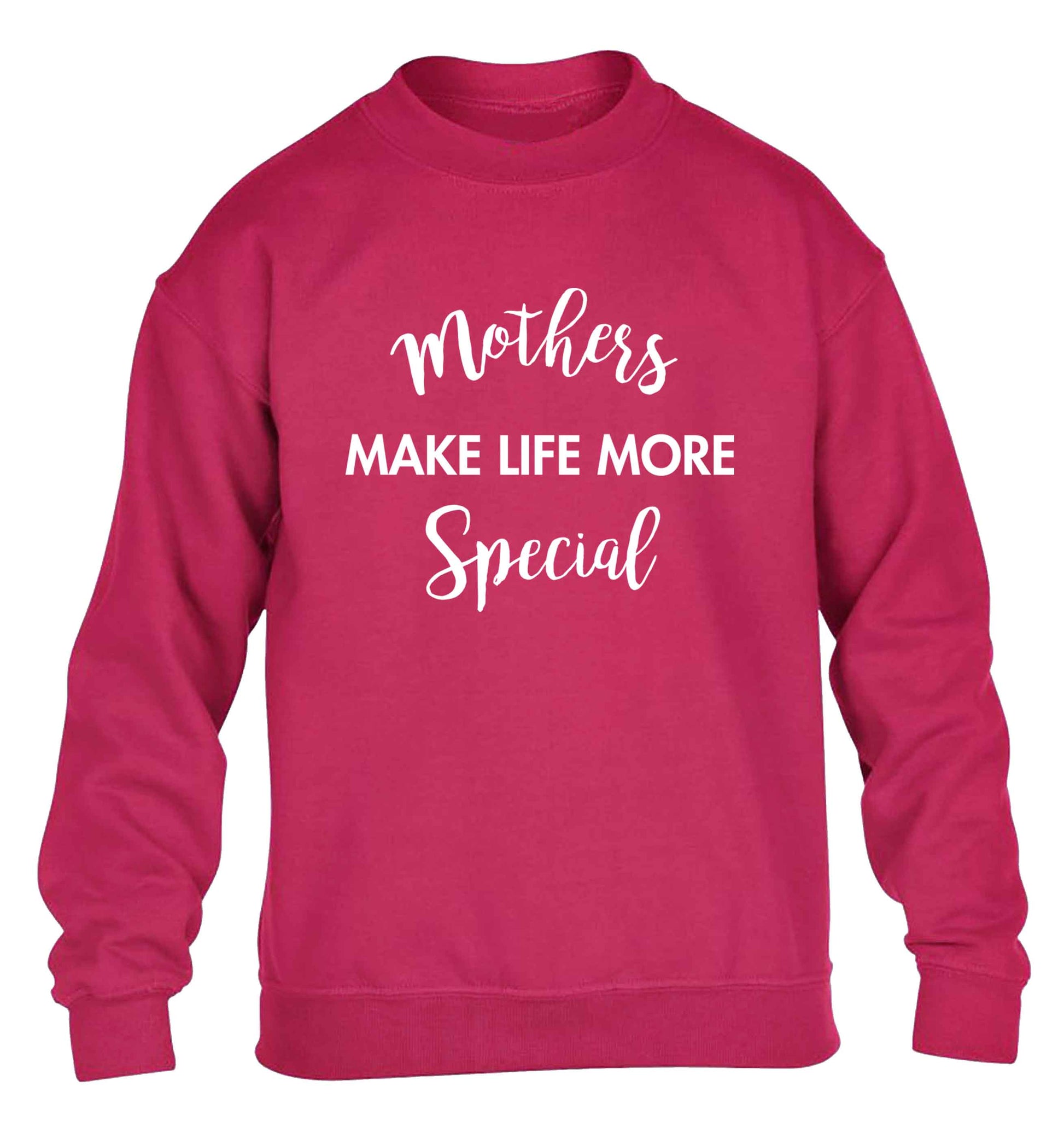Mother's make life more special children's pink sweater 12-13 Years