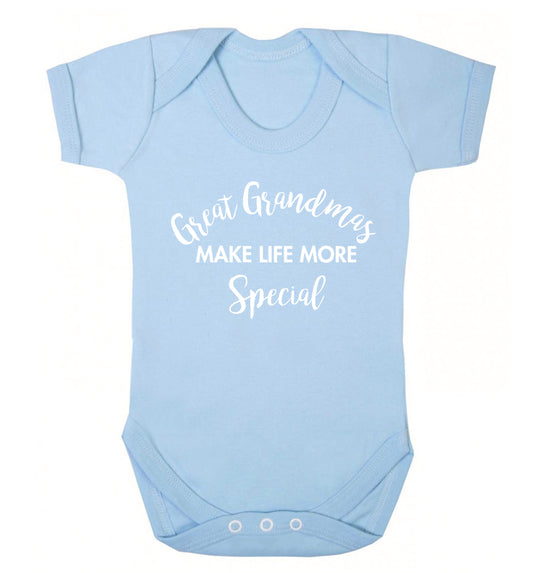 Great Grandmas make life more special Baby Vest pale blue 18-24 months
