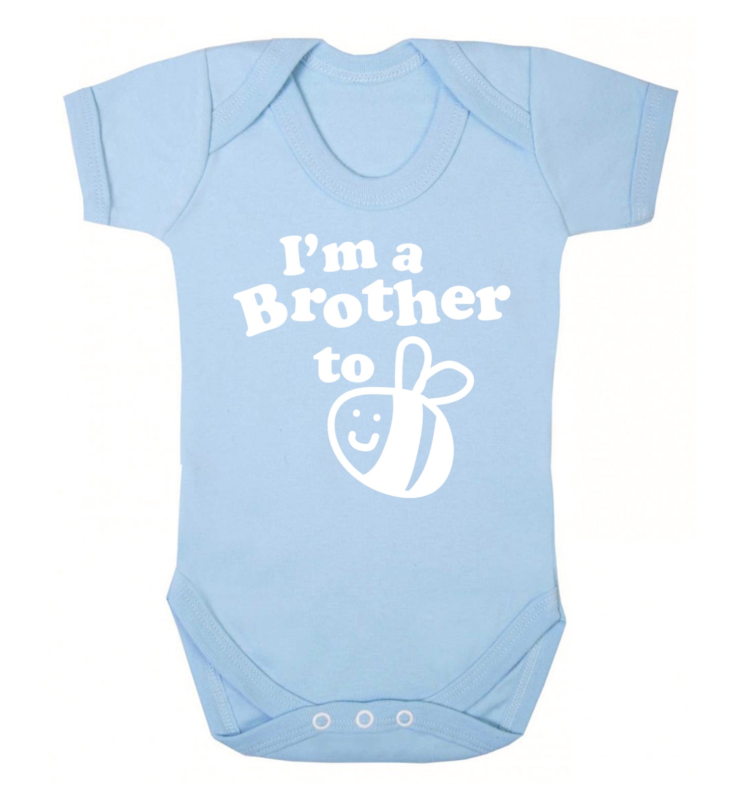 I'm a brother to be Baby Vest pale blue 18-24 months