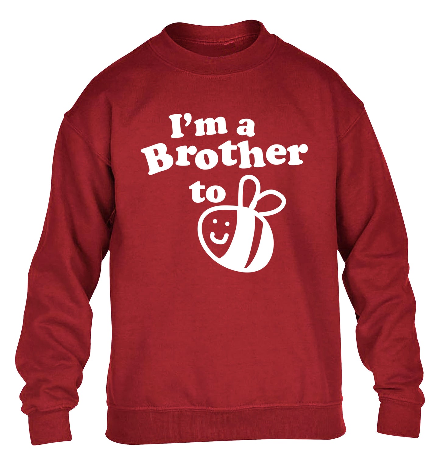 I'm a brother to be children's grey sweater 12-14 Years