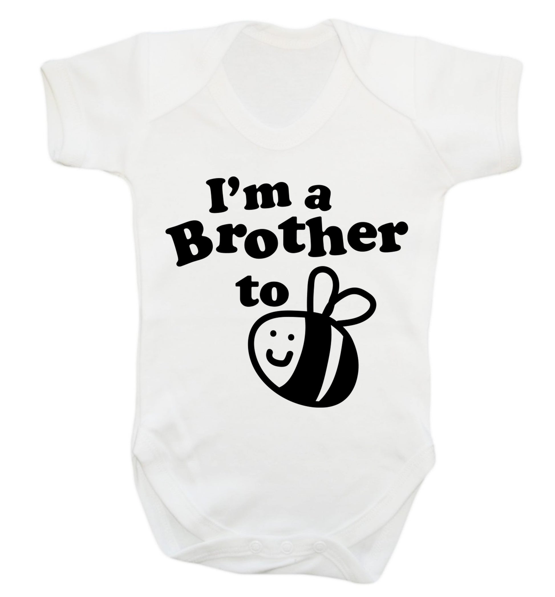 I'm a brother to be Baby Vest white 18-24 months