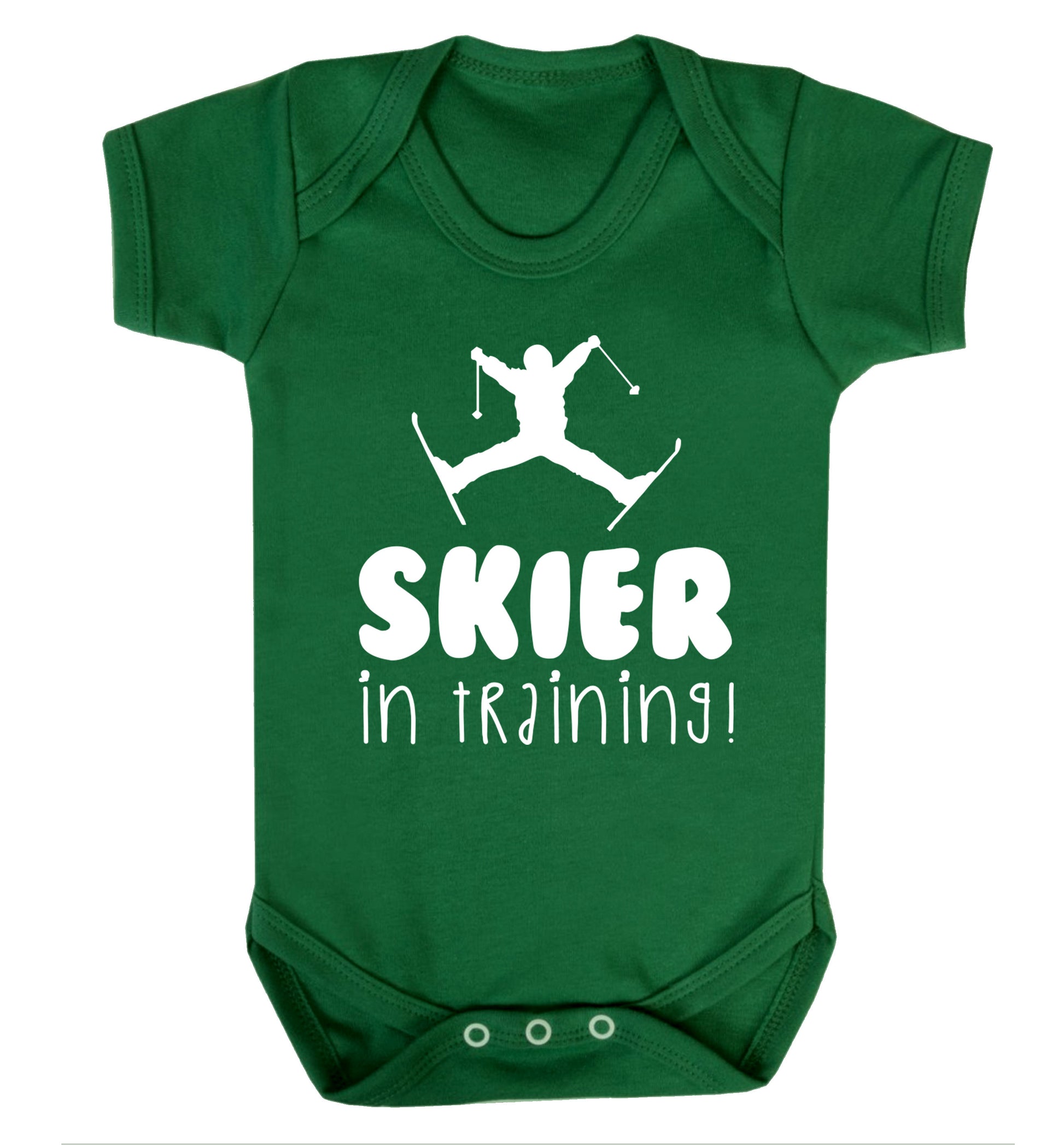 Skier in training Baby Vest green 18-24 months