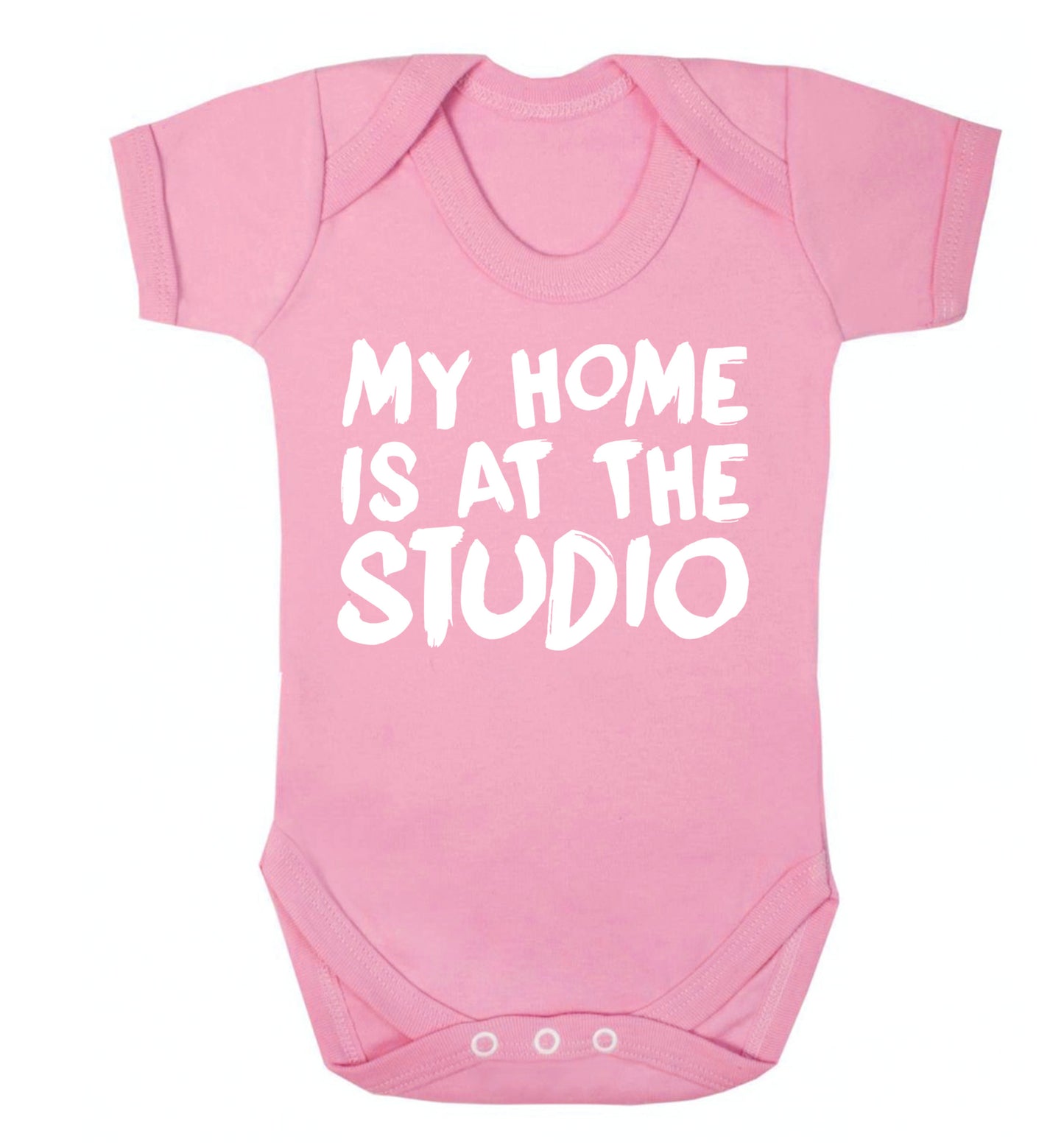 My home is at the studio Baby Vest pale pink 18-24 months